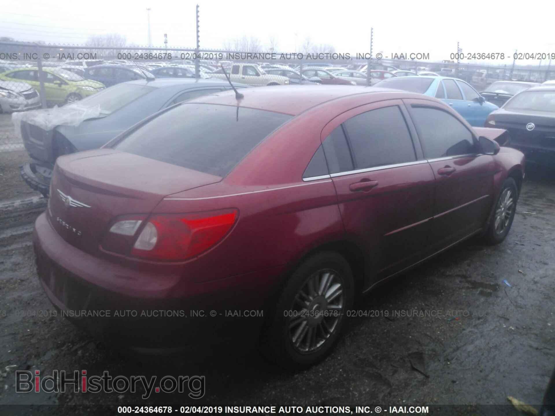 2007 CHRYSLER SEBRING - VIN: 1C3LC56K17N533132 - Фото 4