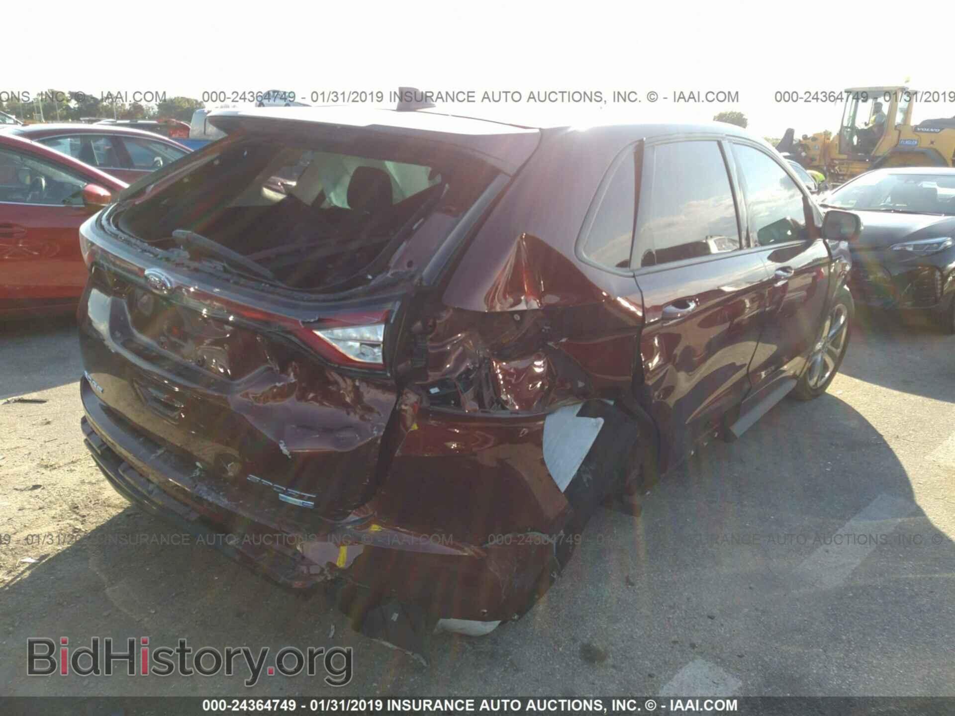 2016 FORD EDGE - VIN: 2FMPK4APXGBB02809 - Фото 4