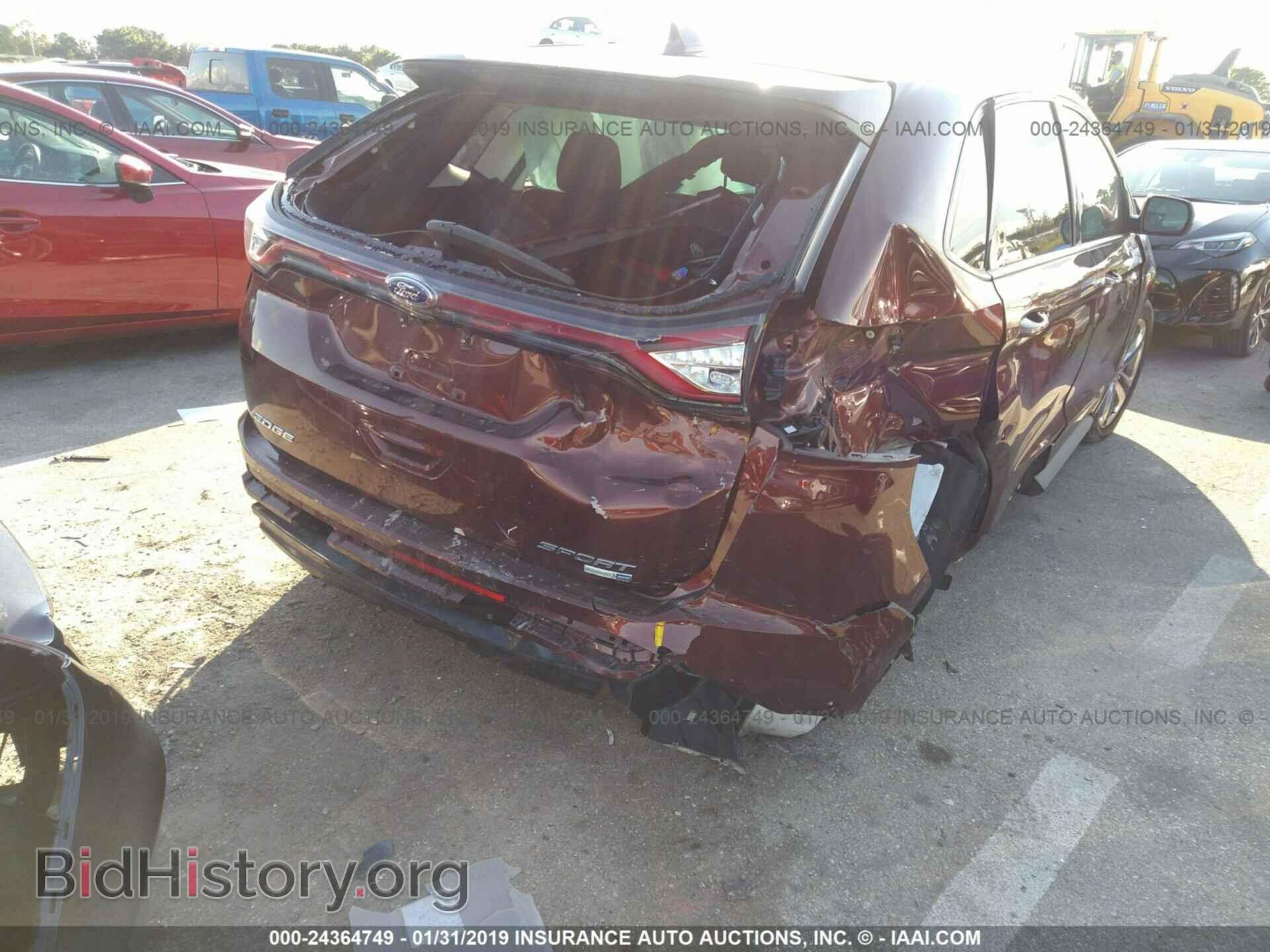 2016 FORD EDGE - VIN: 2FMPK4APXGBB02809 - Фото 6
