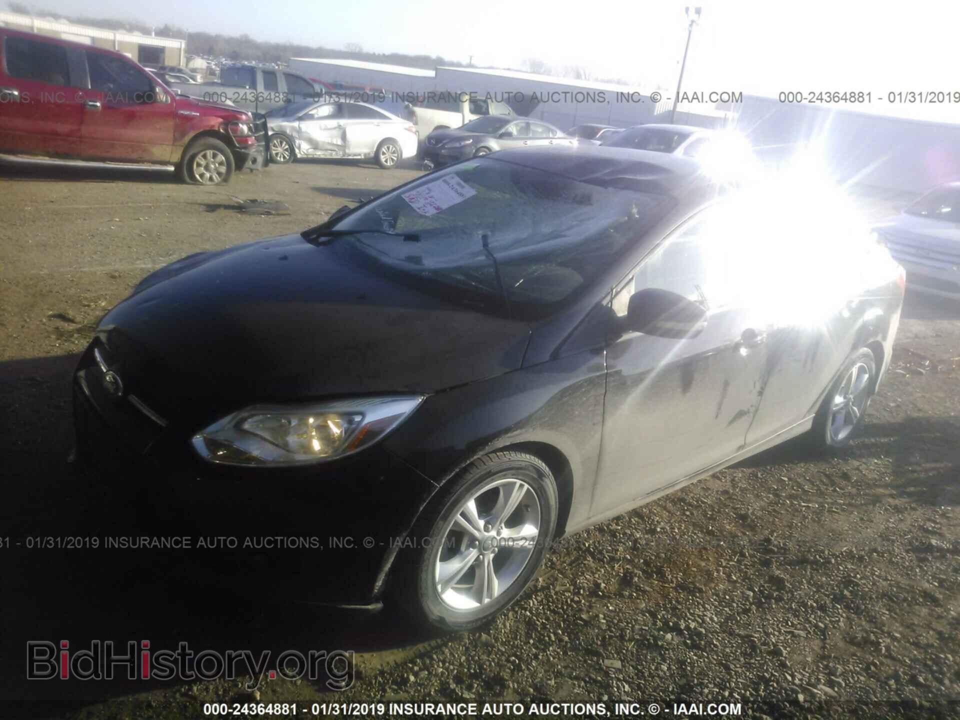 2014 FORD FOCUS - VIN: 1FADP3F2XEL261154 - Фото 2