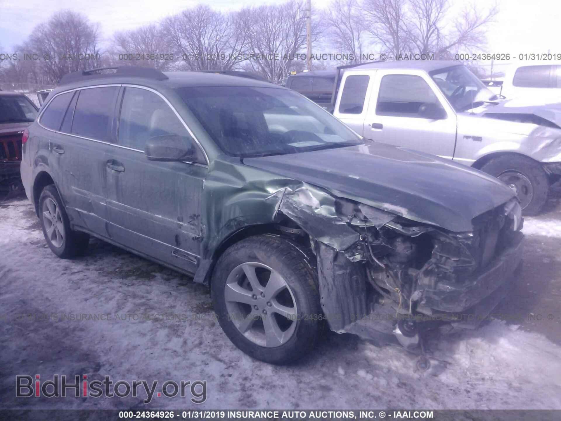 Фотография 4S4BRBDC7E3232823 - SUBARU OUTBACK 2014