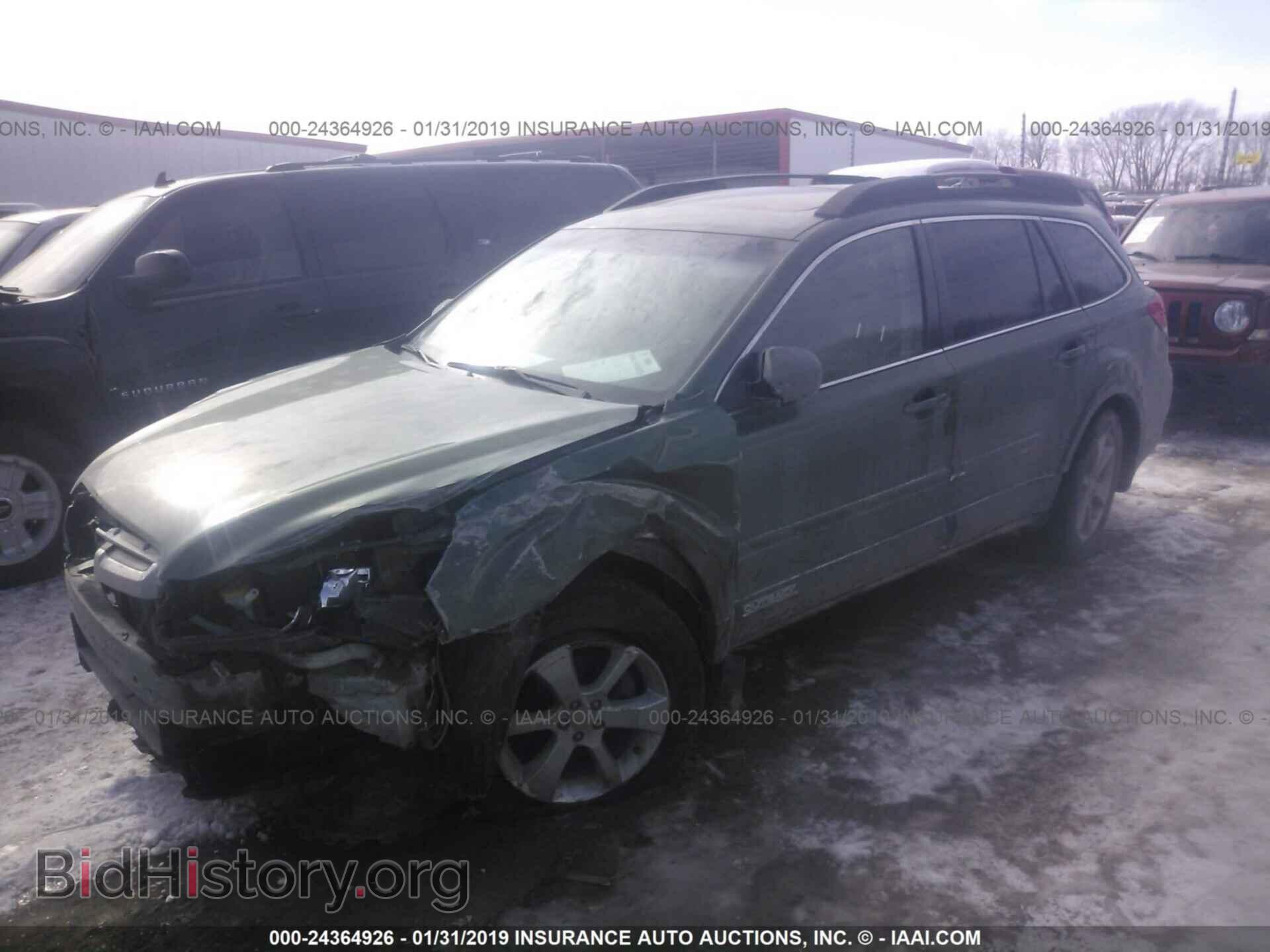 2014 SUBARU OUTBACK - VIN: 4S4BRBDC7E3232823 - Фото 2