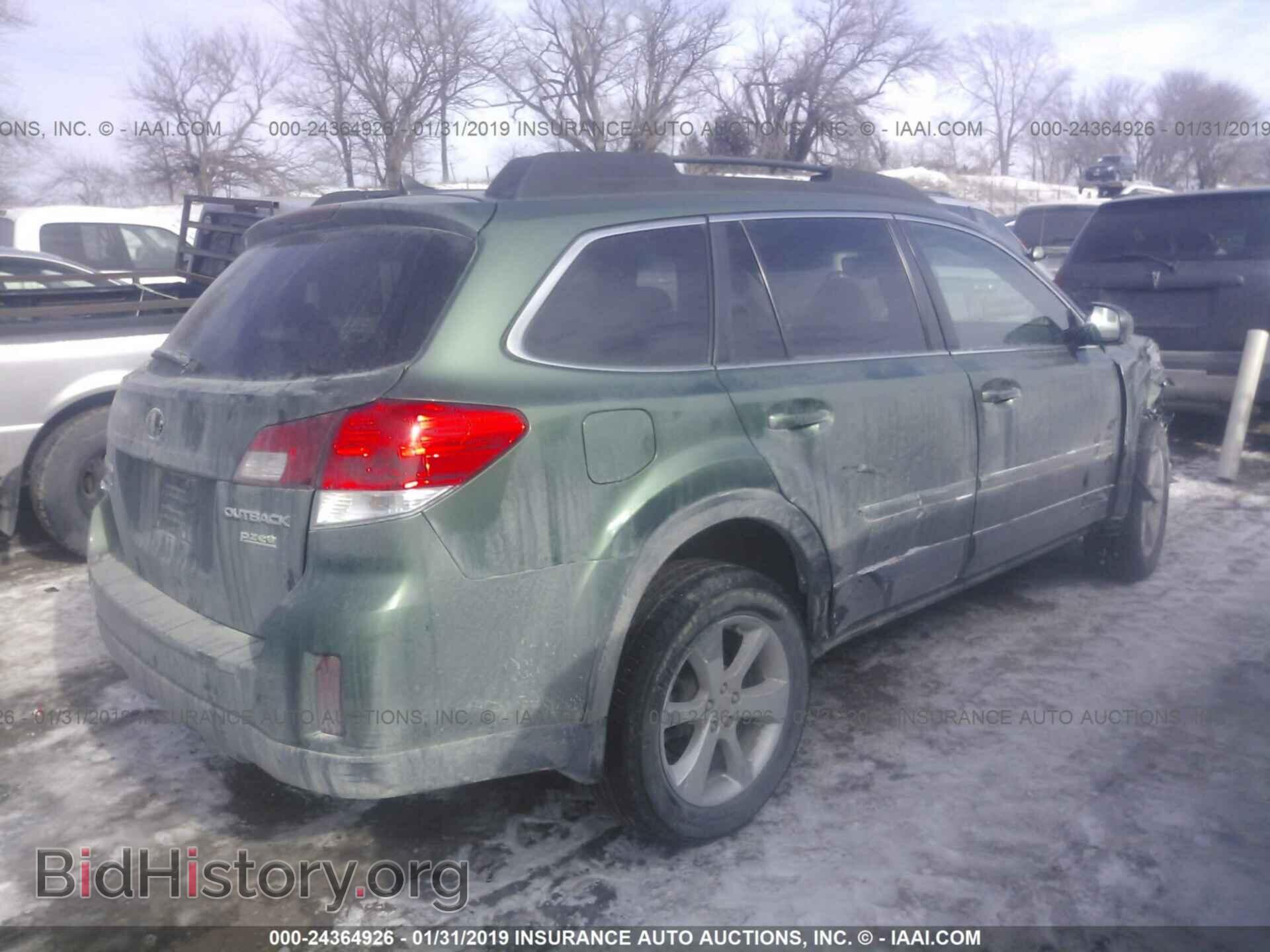 2014 SUBARU OUTBACK - VIN: 4S4BRBDC7E3232823 - Фото 4