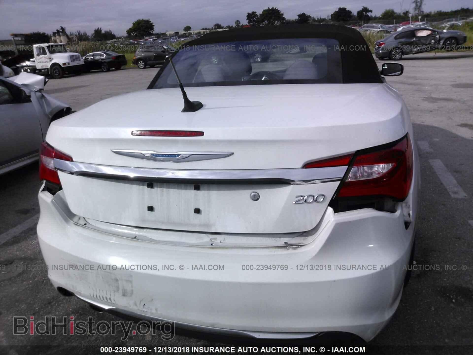 2012 CHRYSLER 200 - VIN: 1C3BCBEG5CN233708 - Фото 6