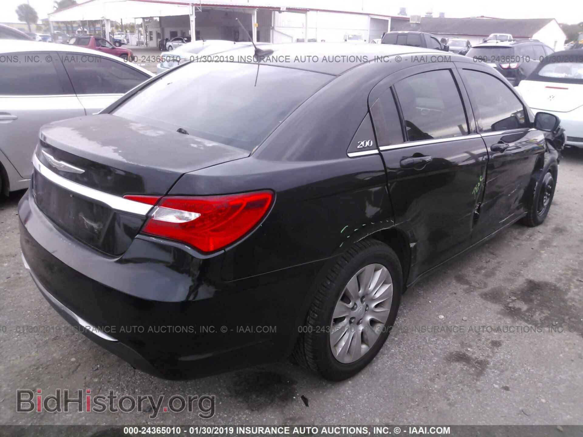 2012 CHRYSLER 200 - VIN: 1C3CCBAB7CN130353 - Фото 4