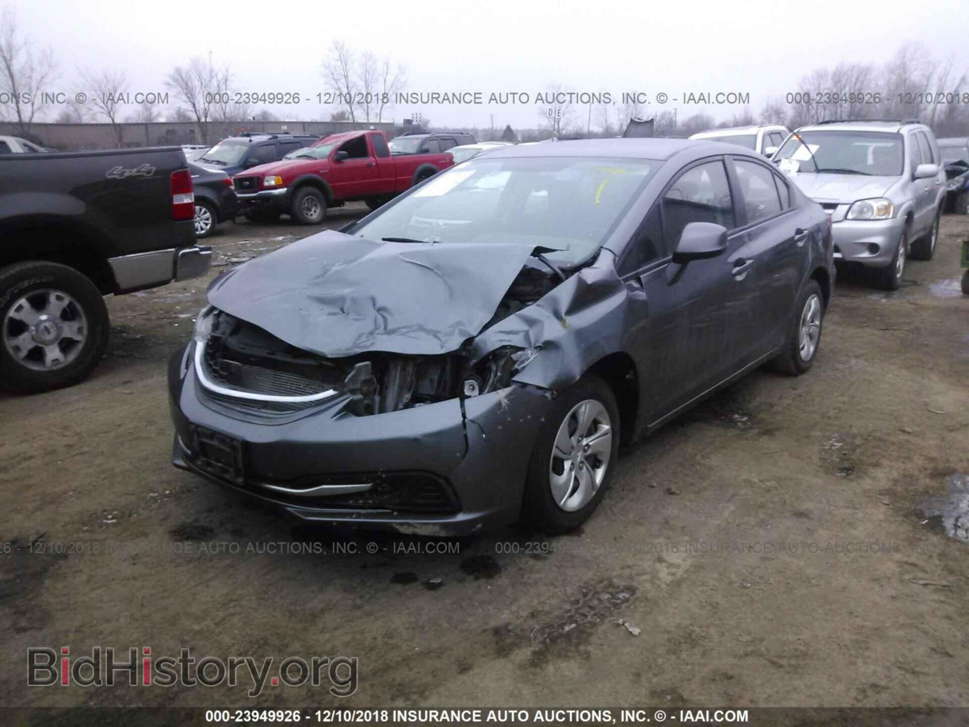 2013 HONDA CIVIC - VIN: 19XFB2F51DE069425 - Photo 2