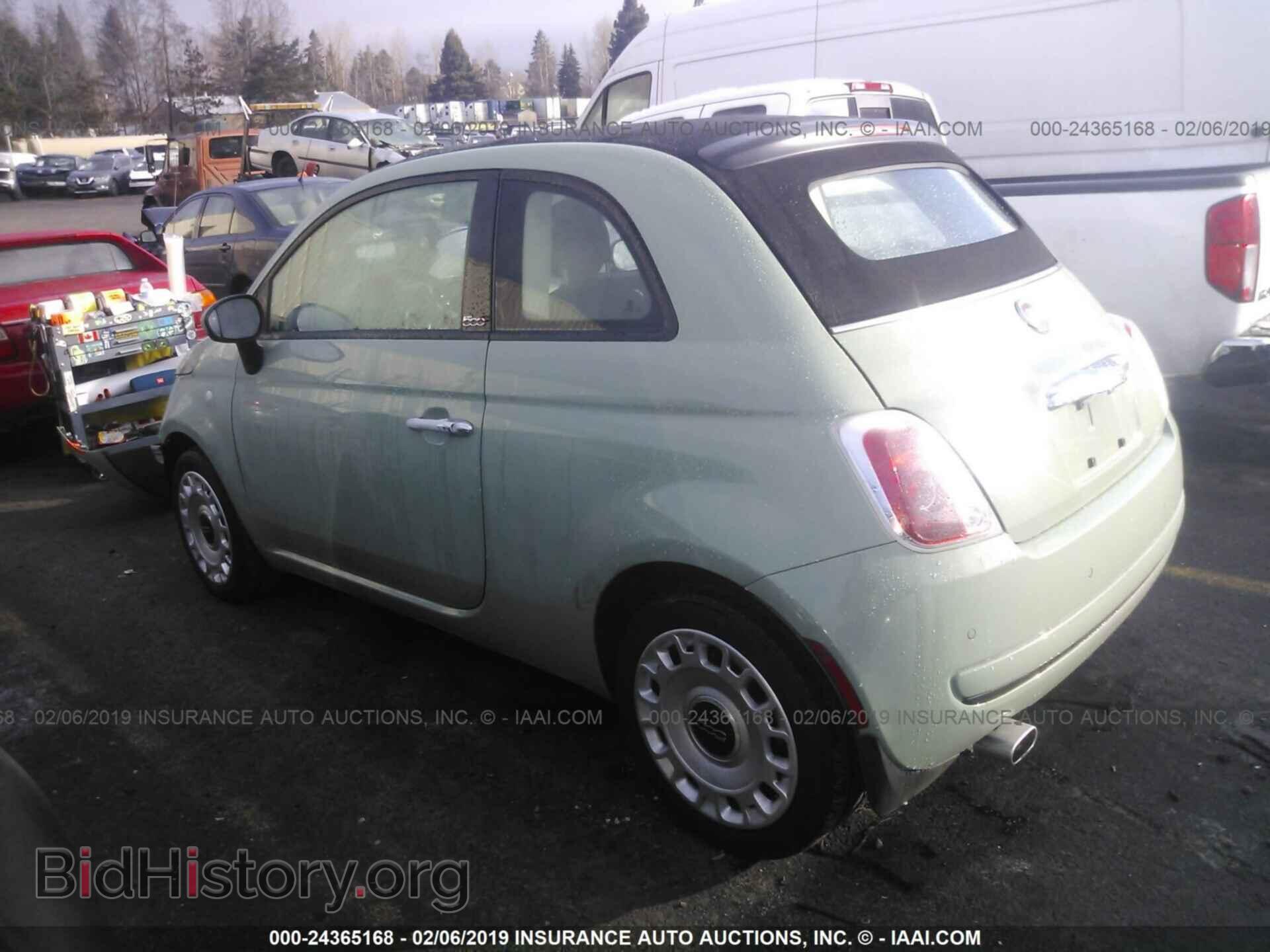2017 FIAT 500 - VIN: 3C3CFFLR5HT550676 - Фото 3