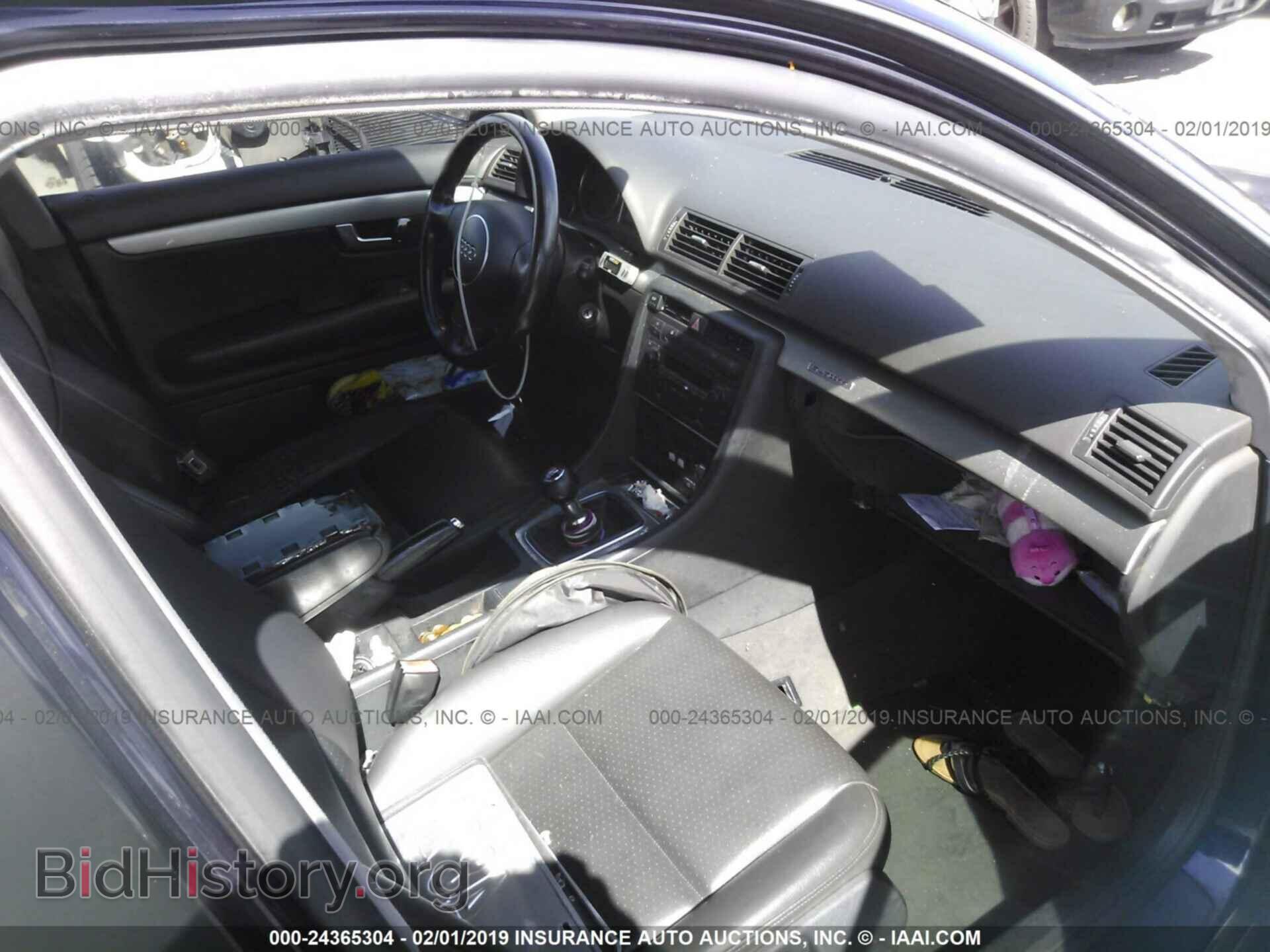 2002 AUDI A4 - VIN: WAULC68EX2A197244 - Фото 5