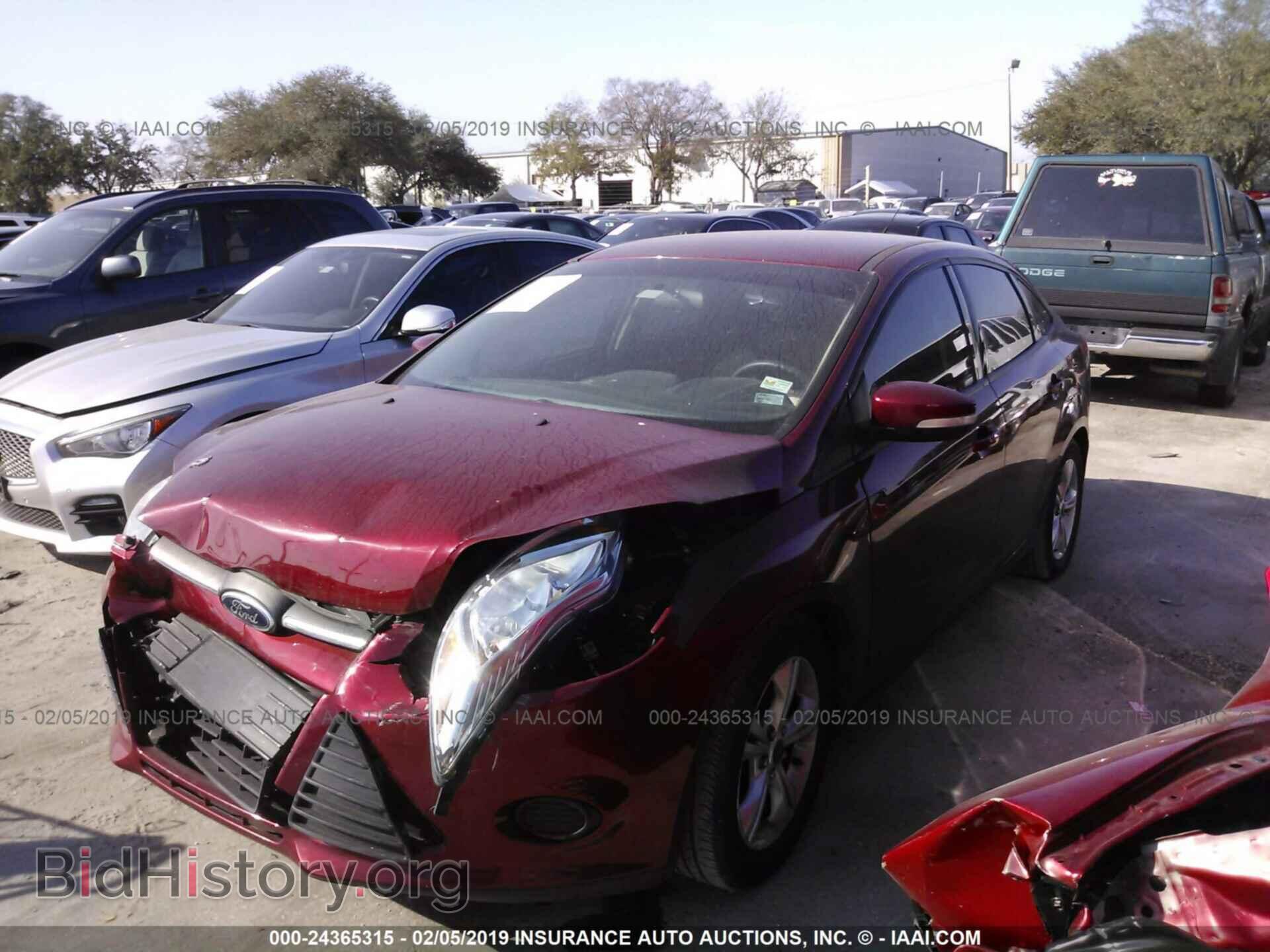 2014 FORD FOCUS - VIN: 1FADP3F27EL233621 - Фото 2
