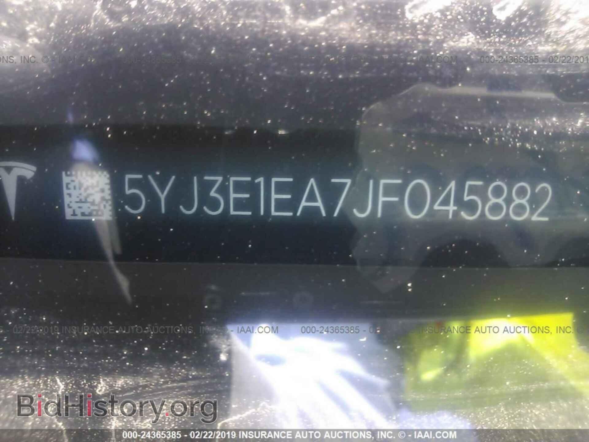2018 TESLA MODEL 3 - VIN: 5YJ3E1EA7JF045882 - Photo 9