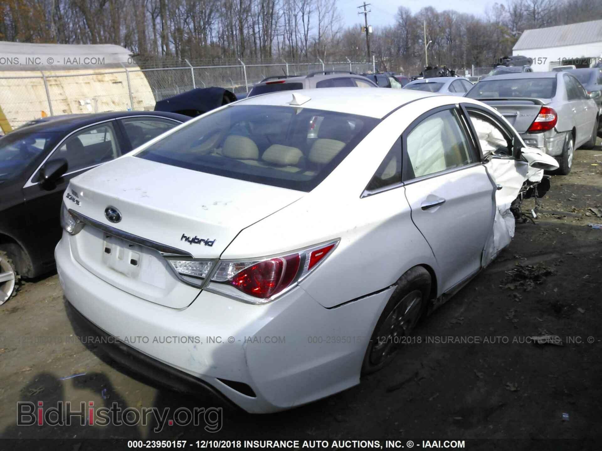 2012 HYUNDAI SONATA - VIN: KMHEC4A44CA034880 - Photo 4
