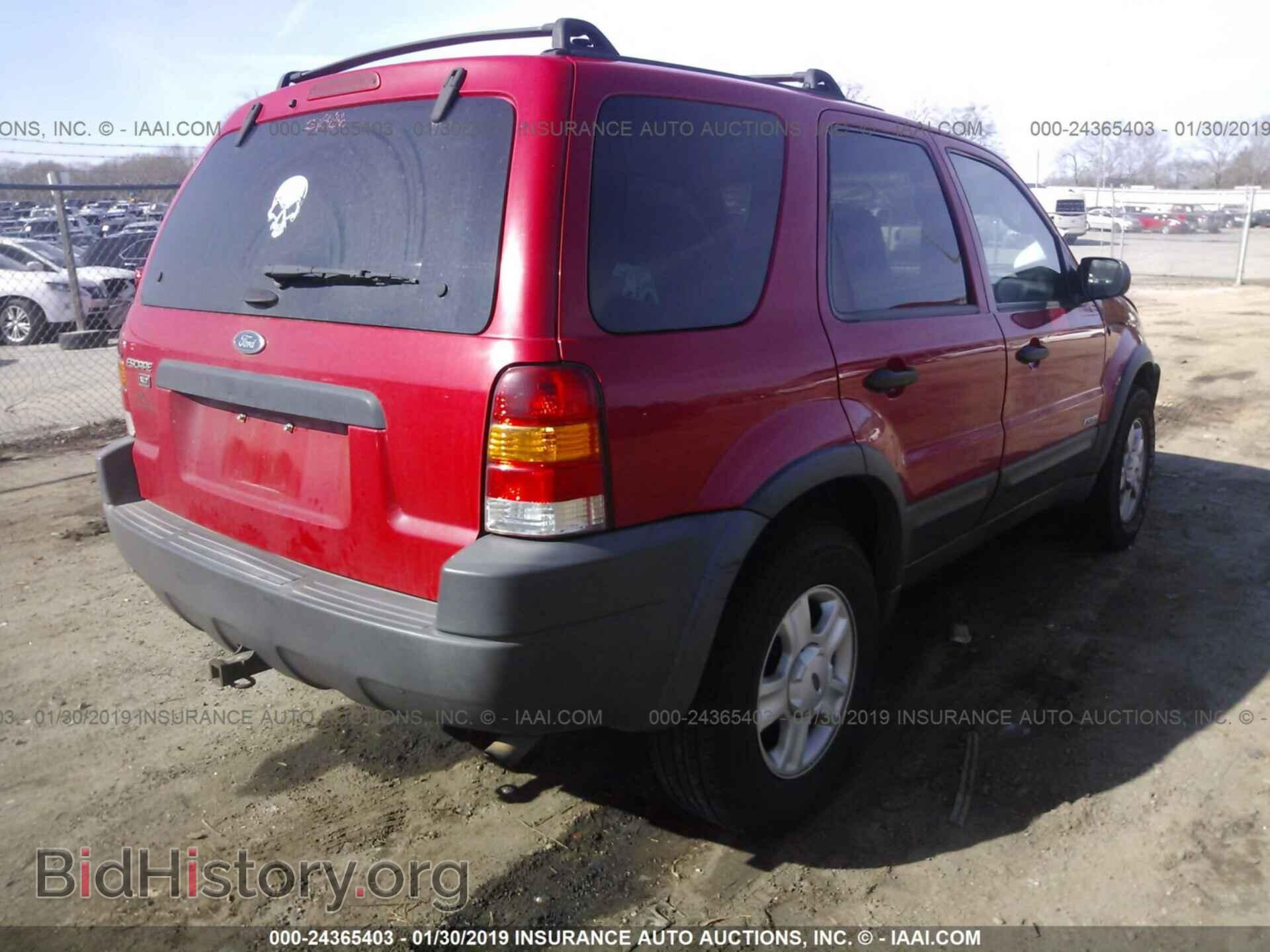 2002 FORD ESCAPE - VIN: 1FMYU04182KB22280 - Фото 4