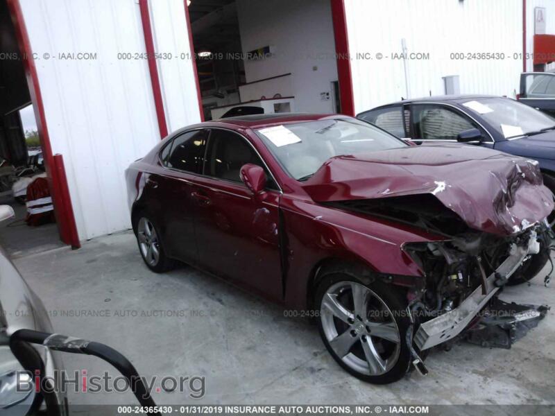 2011 Lexus IS 350 (VIN JTHBE5C23B5027296) — photo 1 of 10, IAAI, damage: front end