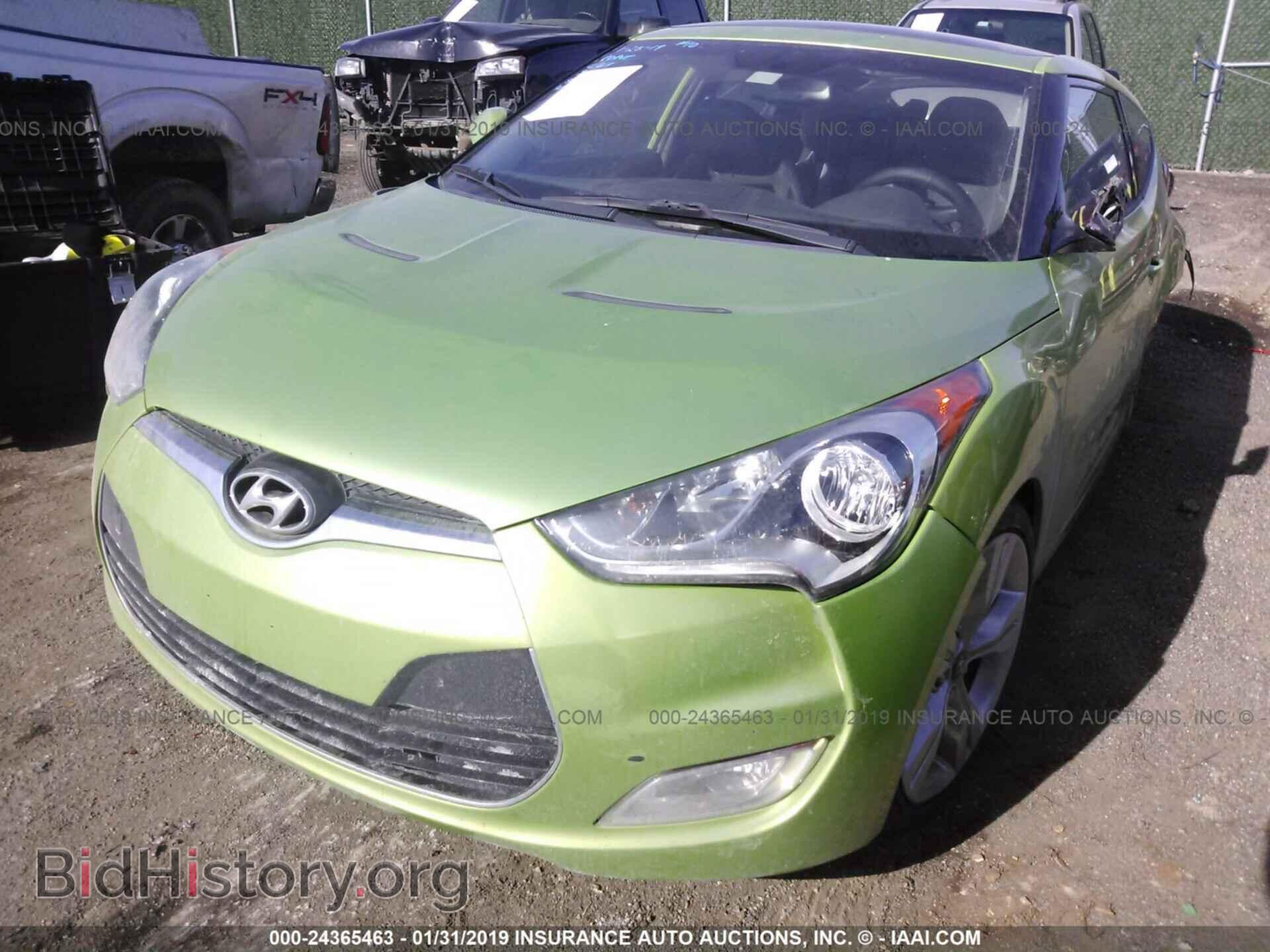 2012 HYUNDAI VELOSTER - VIN: KMHTC6AD1CU031680 - Фото 2