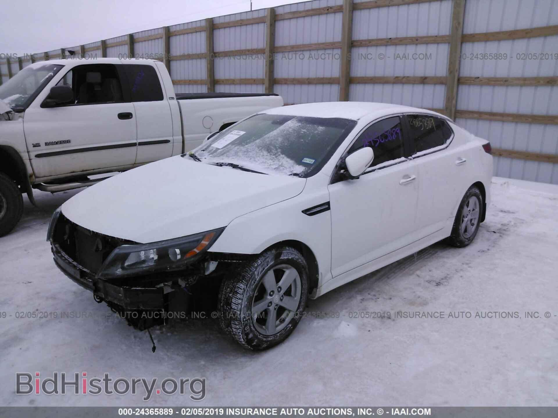 2015 KIA OPTIMA - VIN: 5XXGM4A71FG365980 - Фото 2
