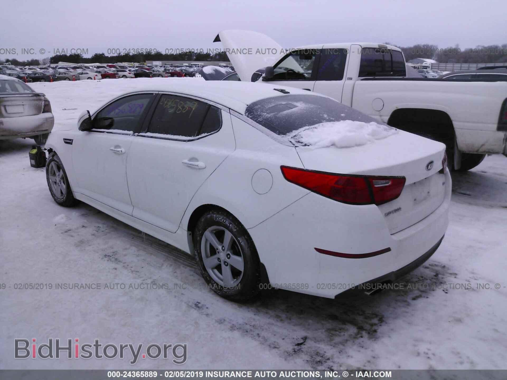 2015 KIA OPTIMA - VIN: 5XXGM4A71FG365980 - Фото 3