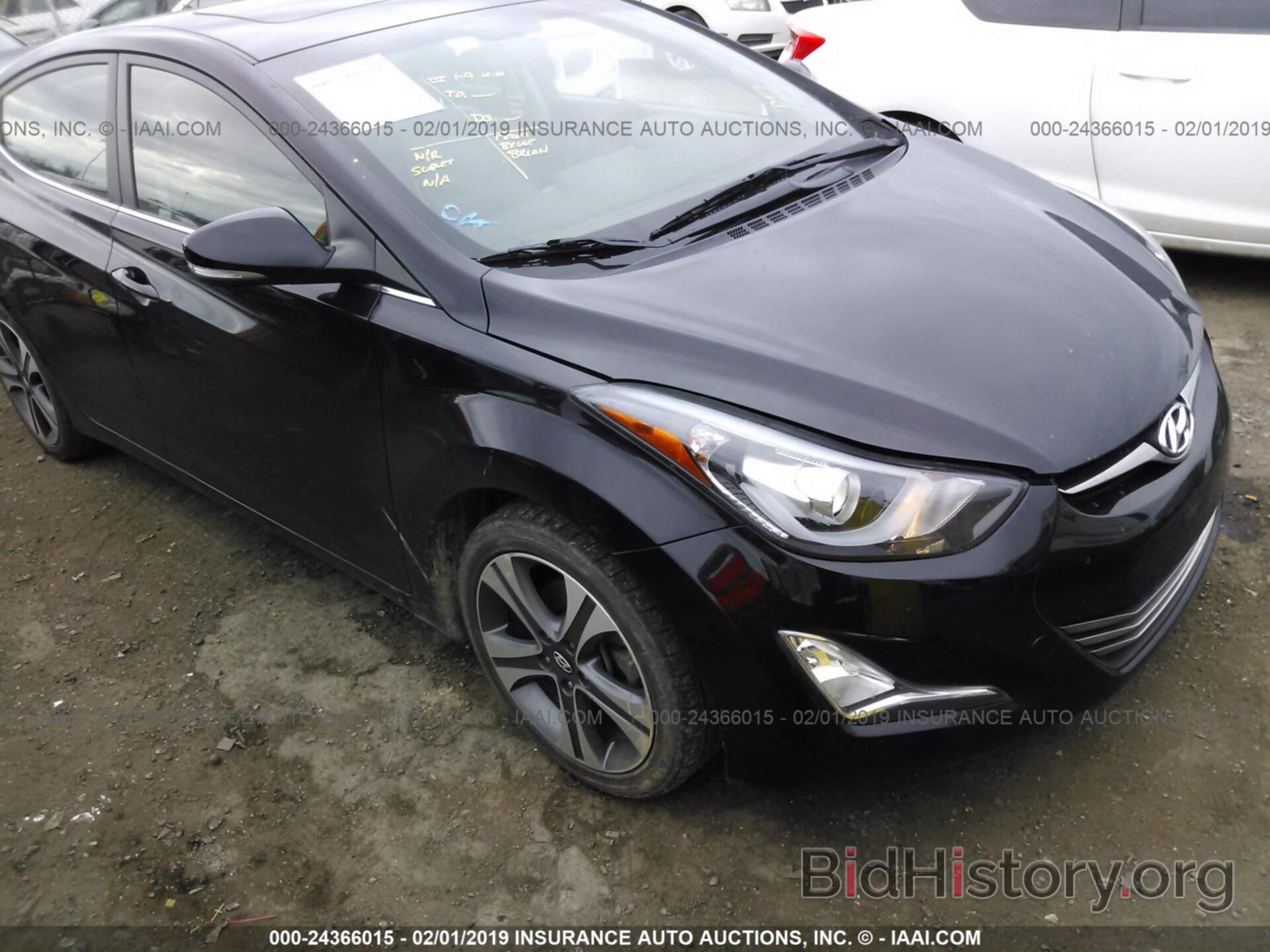 Photo KMHDH4AH1EU092611 - HYUNDAI ELANTRA 2014