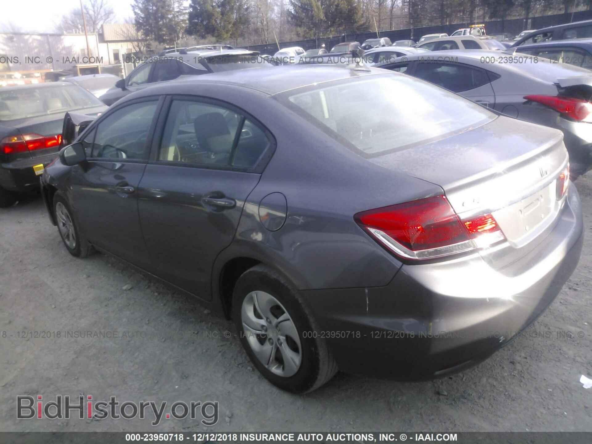 2014 HONDA CIVIC - VIN: 19XFB2F51EE260442 - Фото 3