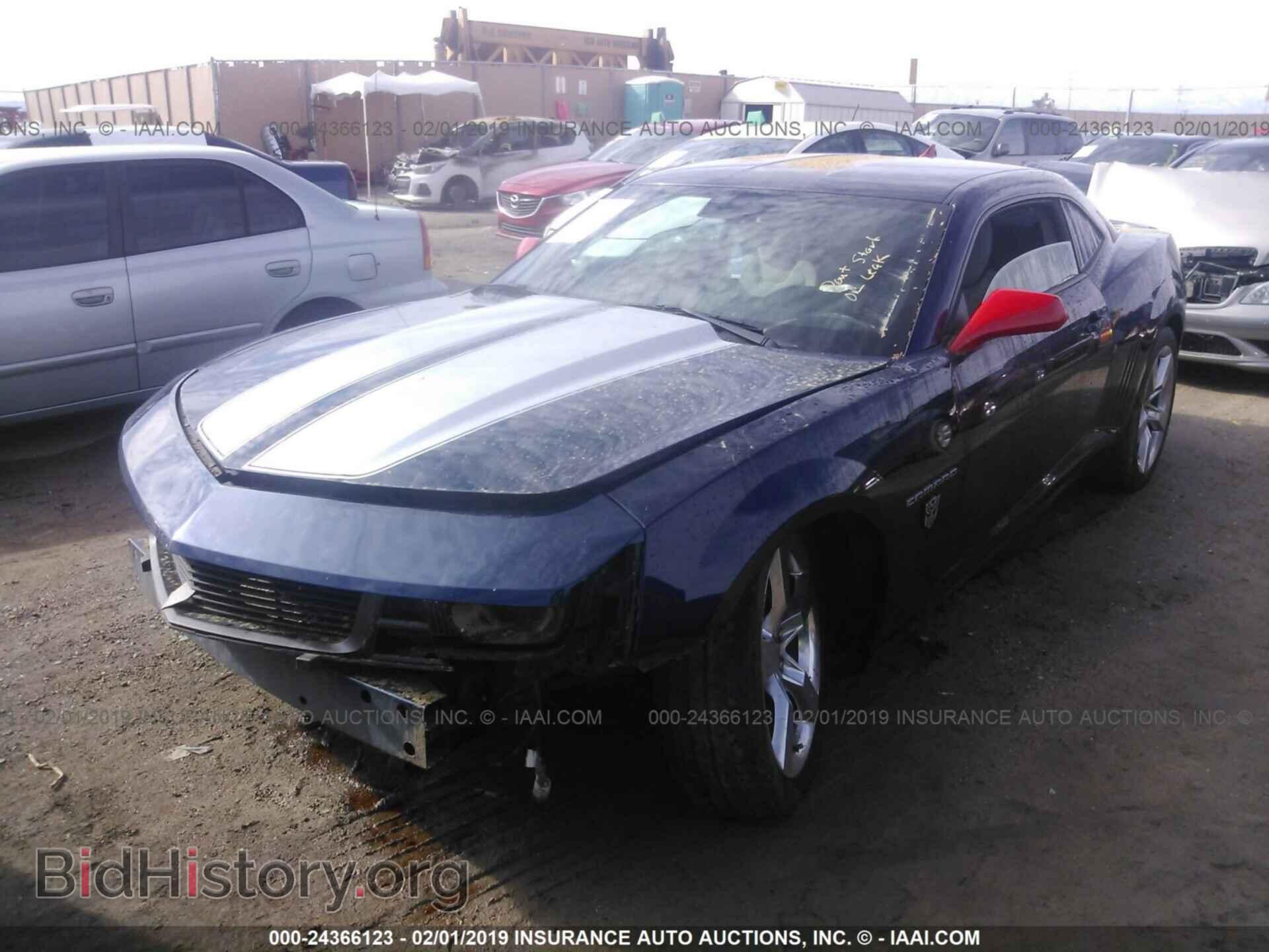 2010 CHEVROLET CAMARO - VIN: 2G1FF1EV9A9211281 - Фото 2