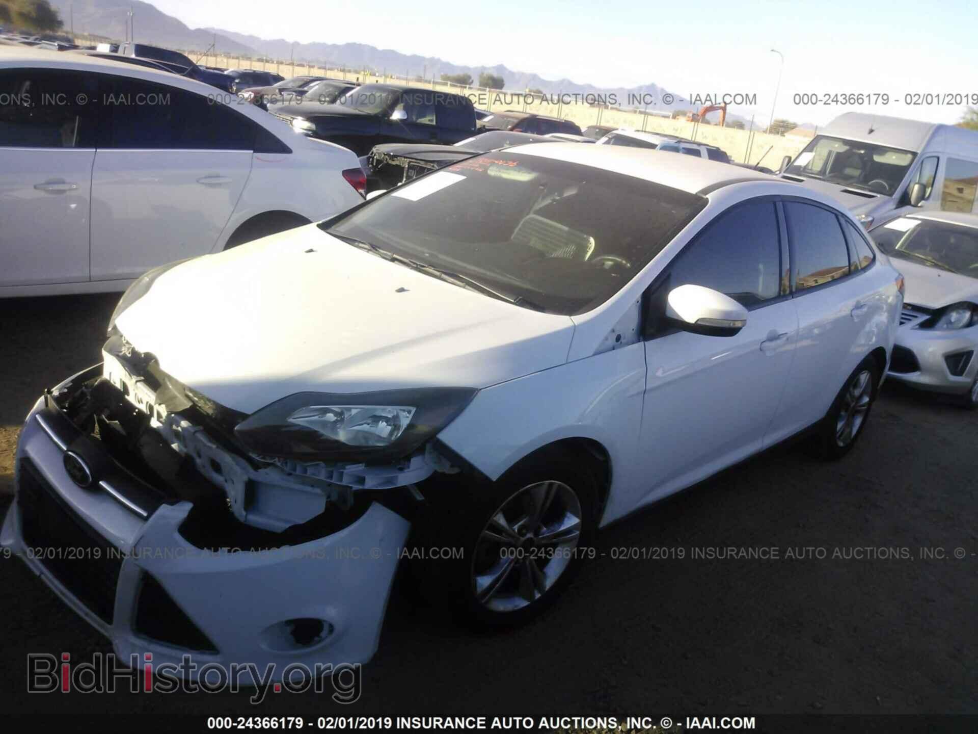 2014 FORD FOCUS - VIN: 1FADP3F29EL305953 - Фото 2