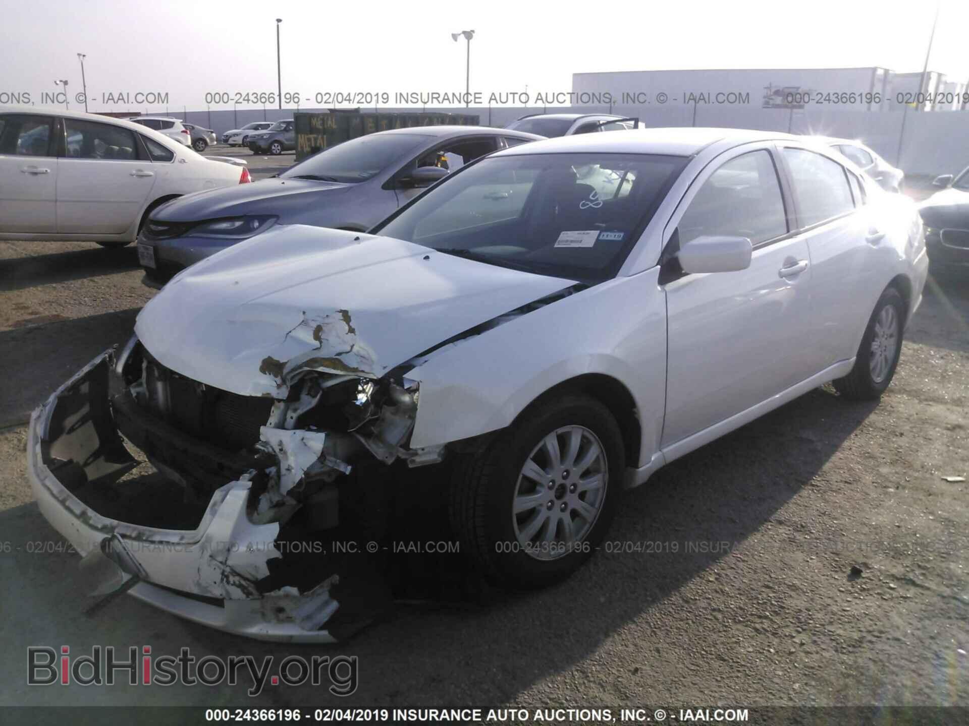 2012 MITSUBISHI GALANT - VIN: 4A32B2FF0CE016889 - Фото 2