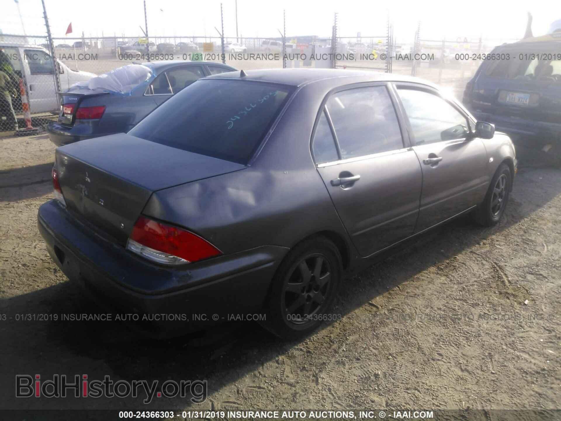 2002 MITSUBISHI LANCER - VIN: JA3AJ36E52U002441 - Photo 4