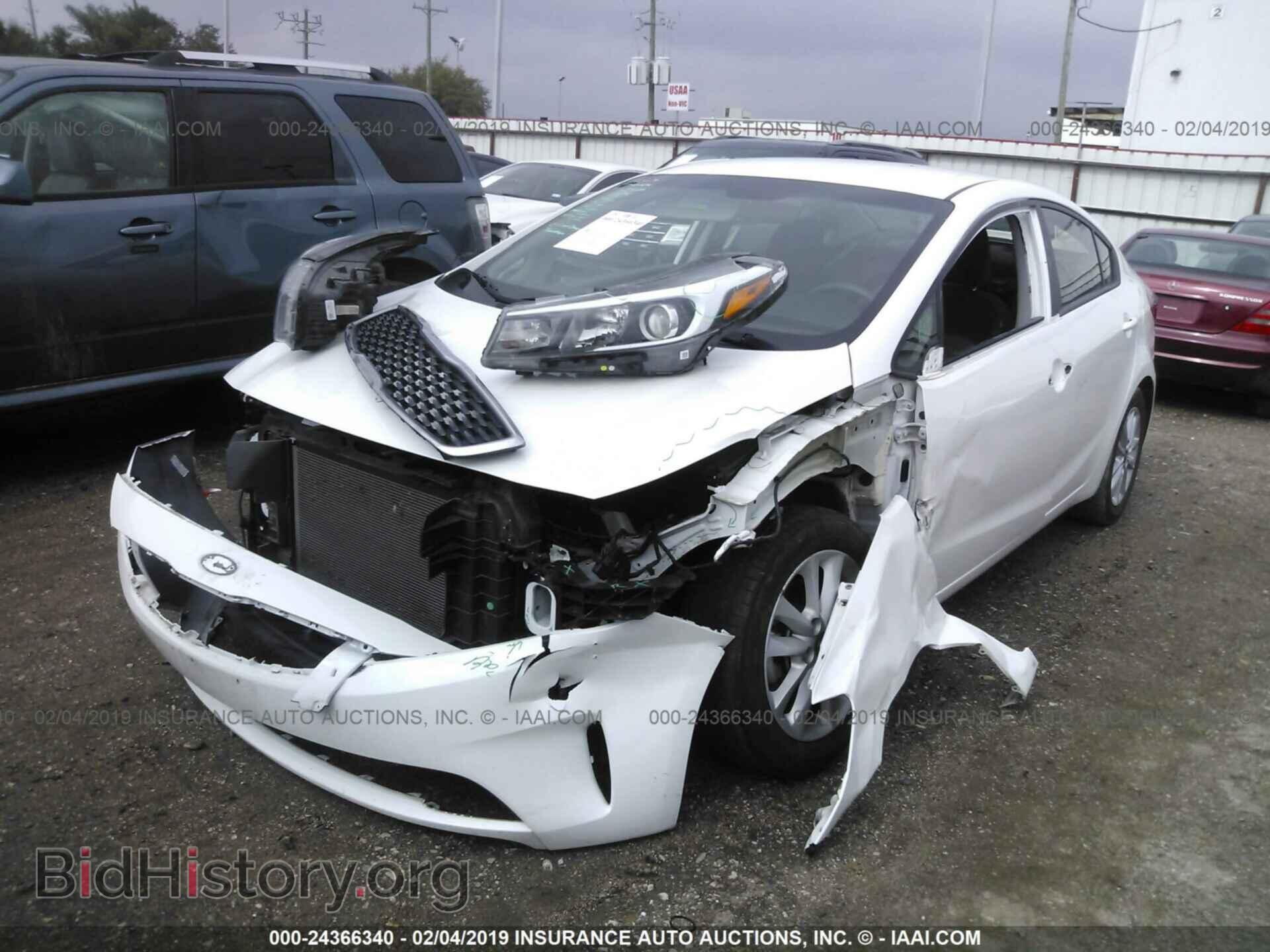 2017 KIA FORTE - VIN: 3KPFL4A73HE008083 - Фото 2