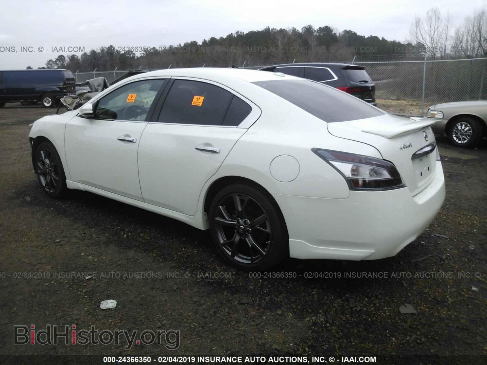 2014 NISSAN MAXIMA - VIN: 1N4AA5AP3EC477074 - Фото 3
