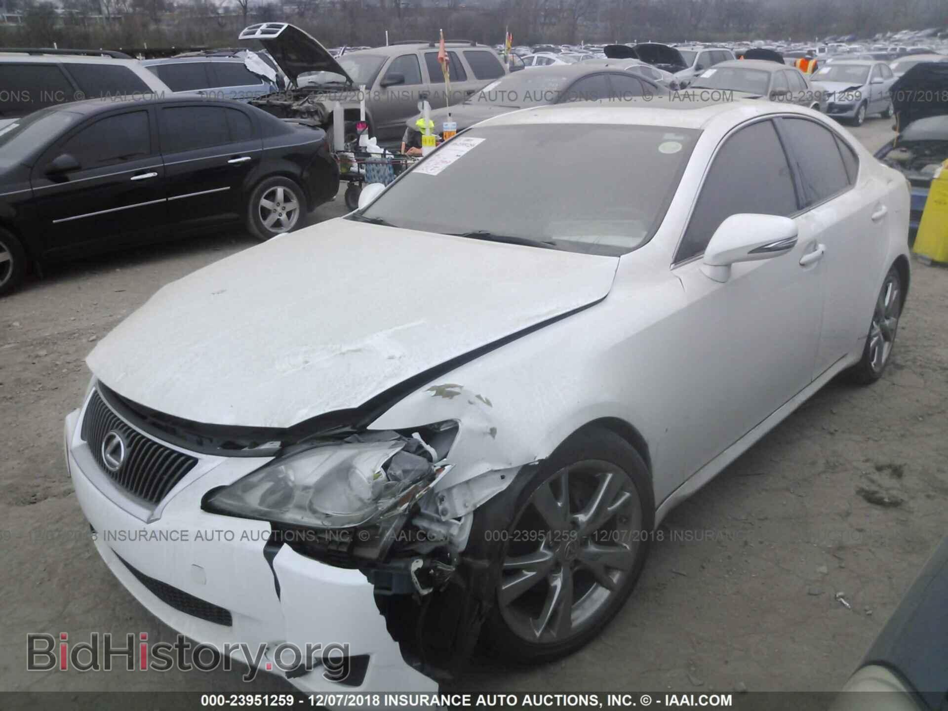 2010 LEXUS IS - VIN: JTHBF5C23A2096566 - Фото 2