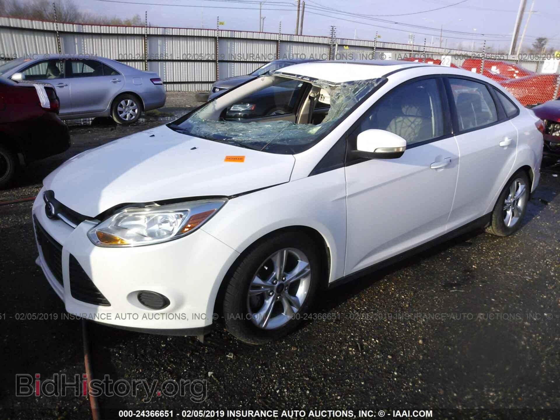 2014 FORD FOCUS - VIN: 1FADP3F29EL186446 - Фото 2