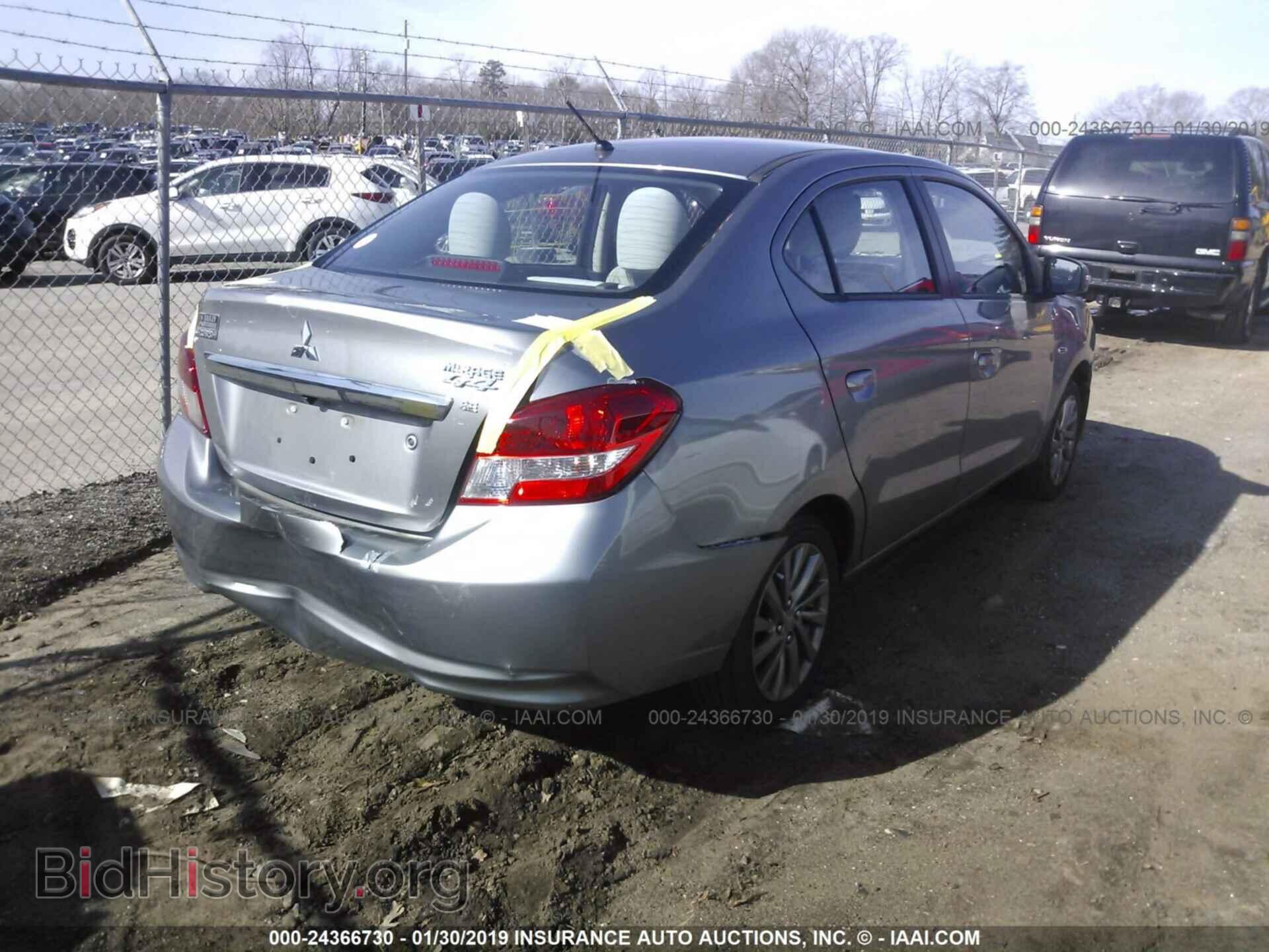 2017 MITSUBISHI MIRAGE - VIN: ML32F4FJ5HHF07283 - Фото 4