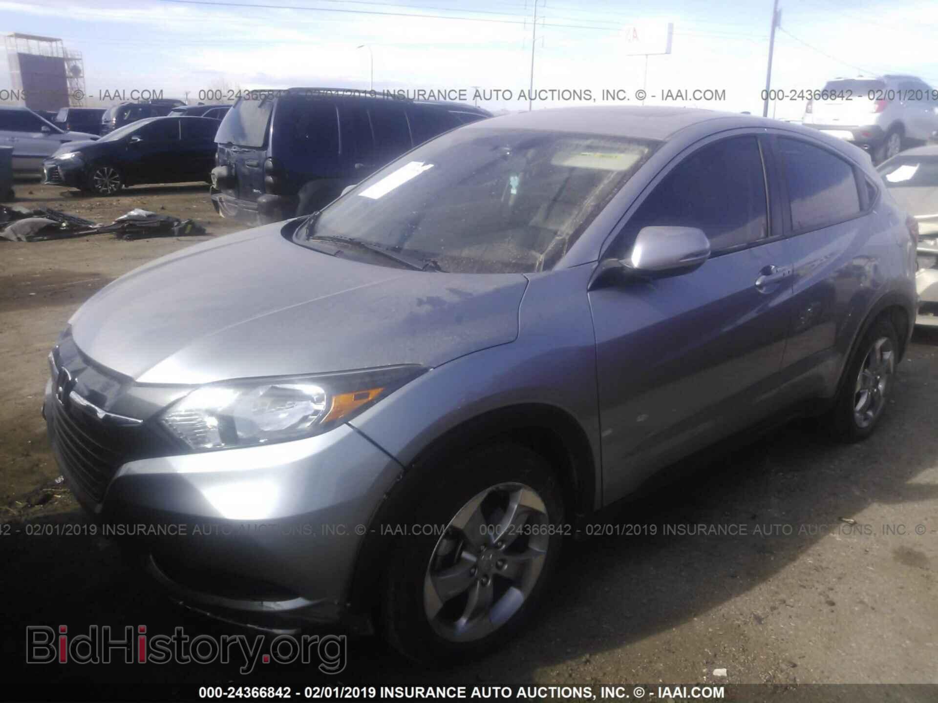 2017 HONDA HR-V - VIN: 3CZRU5H55HM710751 - Фото 2