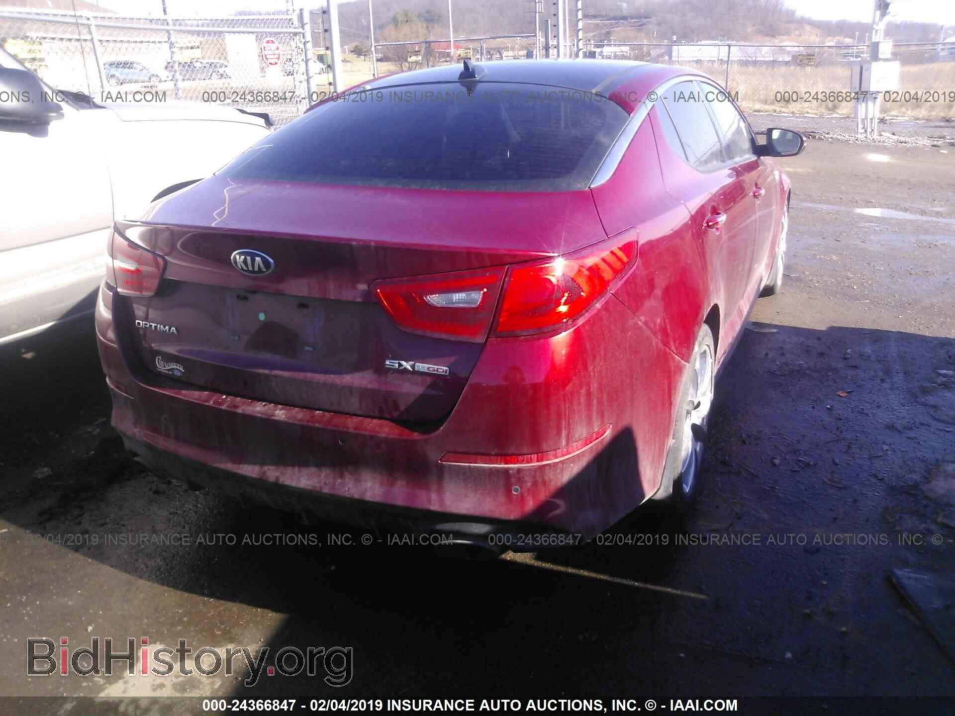 2014 KIA OPTIMA - VIN: 5XXGR4A61EG294335 - Фото 4