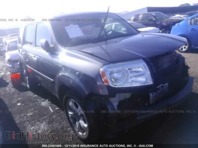 2014 Honda PILOT, gray — VIN 5FNYF4H4XEB042894, IAAI