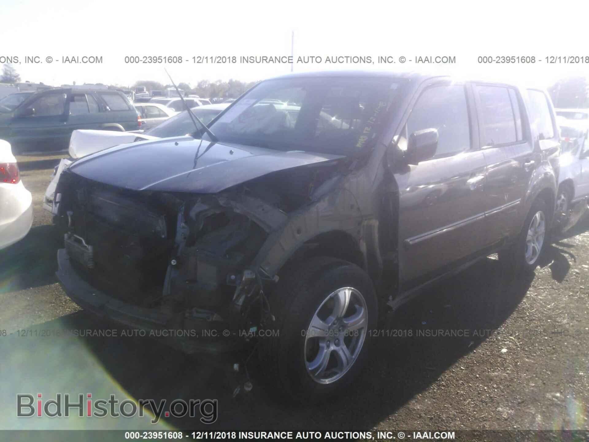 2014 HONDA PILOT - VIN: 5FNYF4H4XEB042894 - Фото 2
