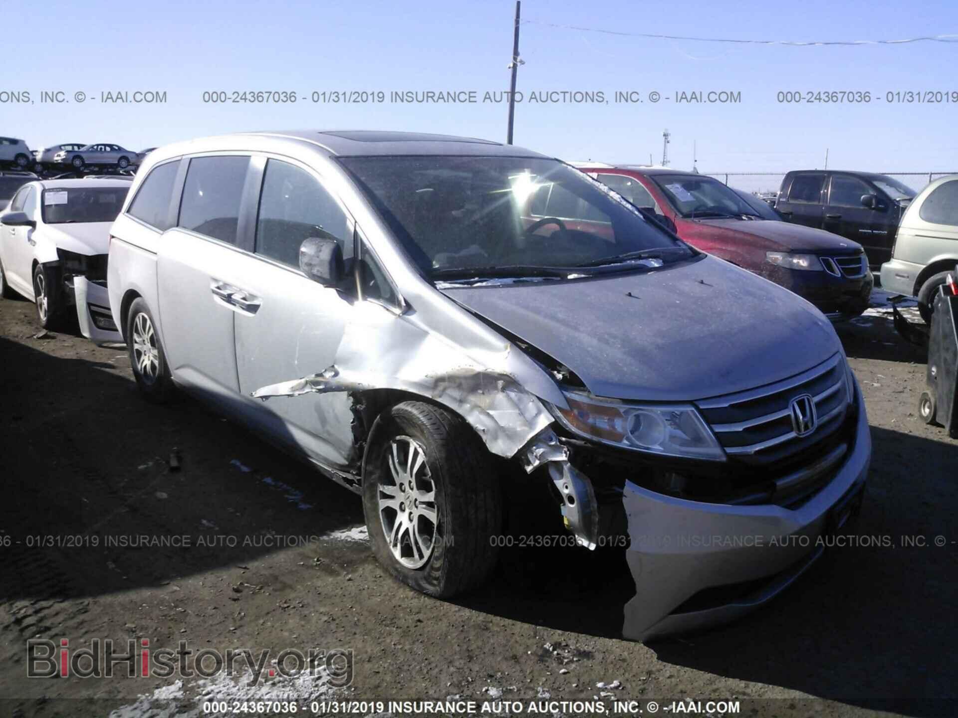 Фотография 5FNRL5H67DB038143 - HONDA ODYSSEY 2013