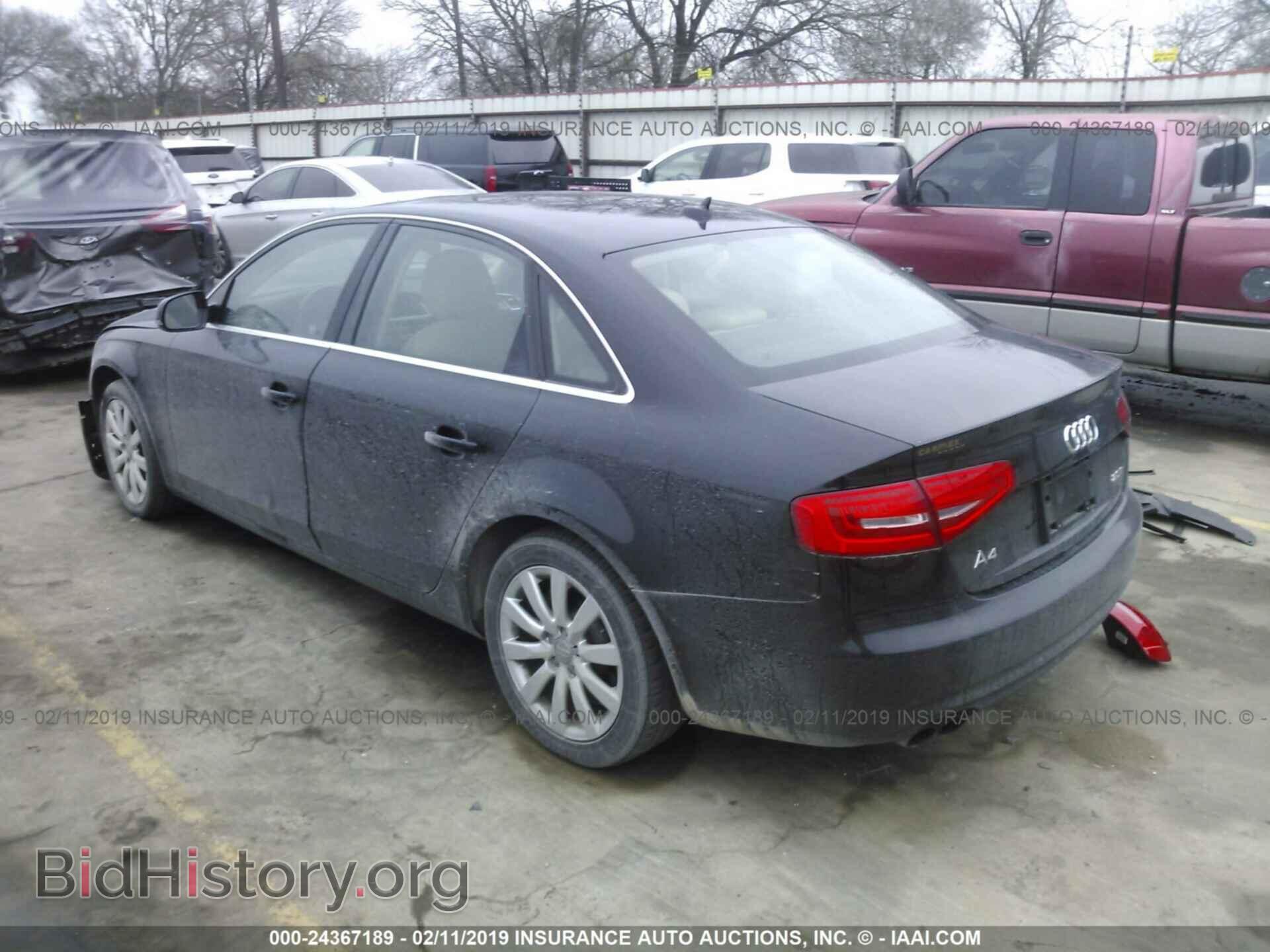 2013 AUDI A4 - VIN: WAUAFAFLXDA109184 - Фото 3