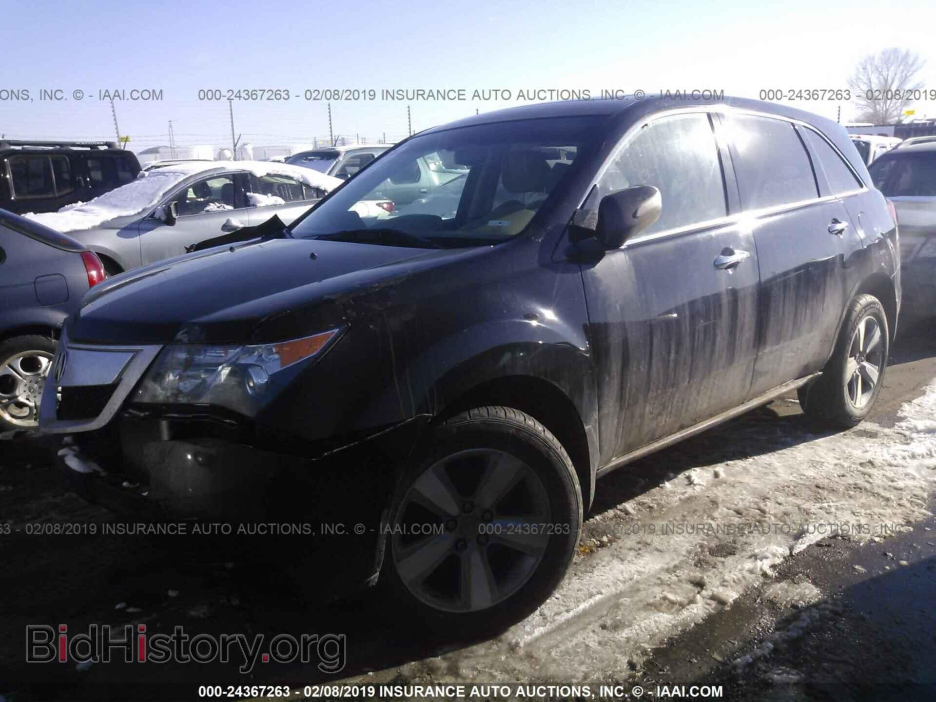 2012 ACURA MDX - VIN: 2HNYD2H36CH531179 - Фото 2