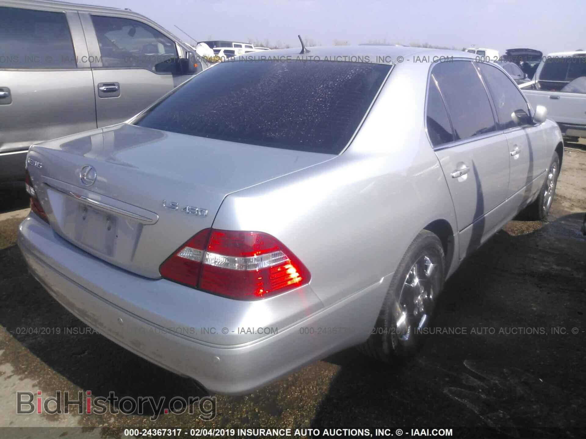 2004 LEXUS LS - VIN: JTHBN36F940162625 - Photo 4