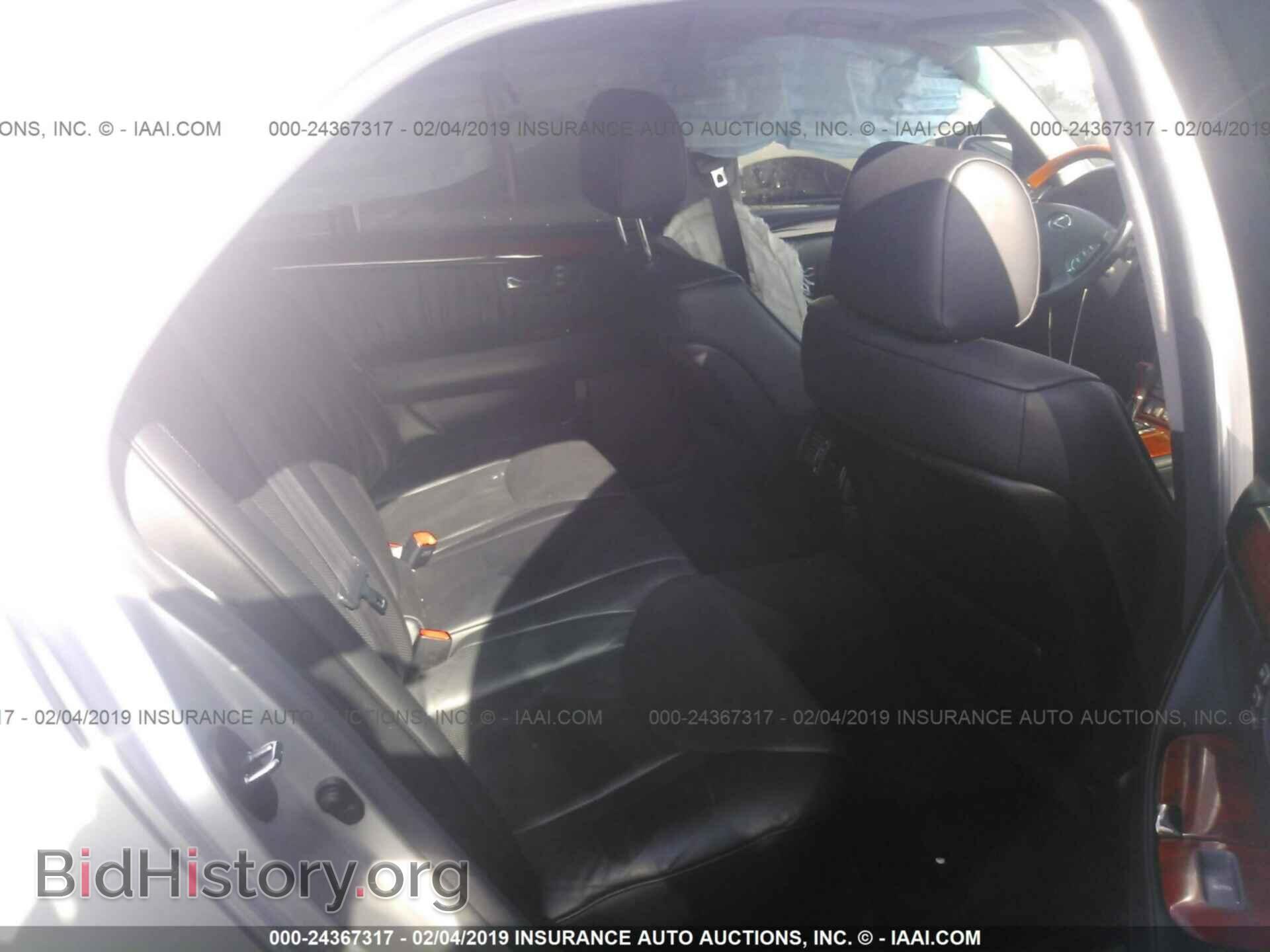 2004 LEXUS LS - VIN: JTHBN36F940162625 - Photo 8