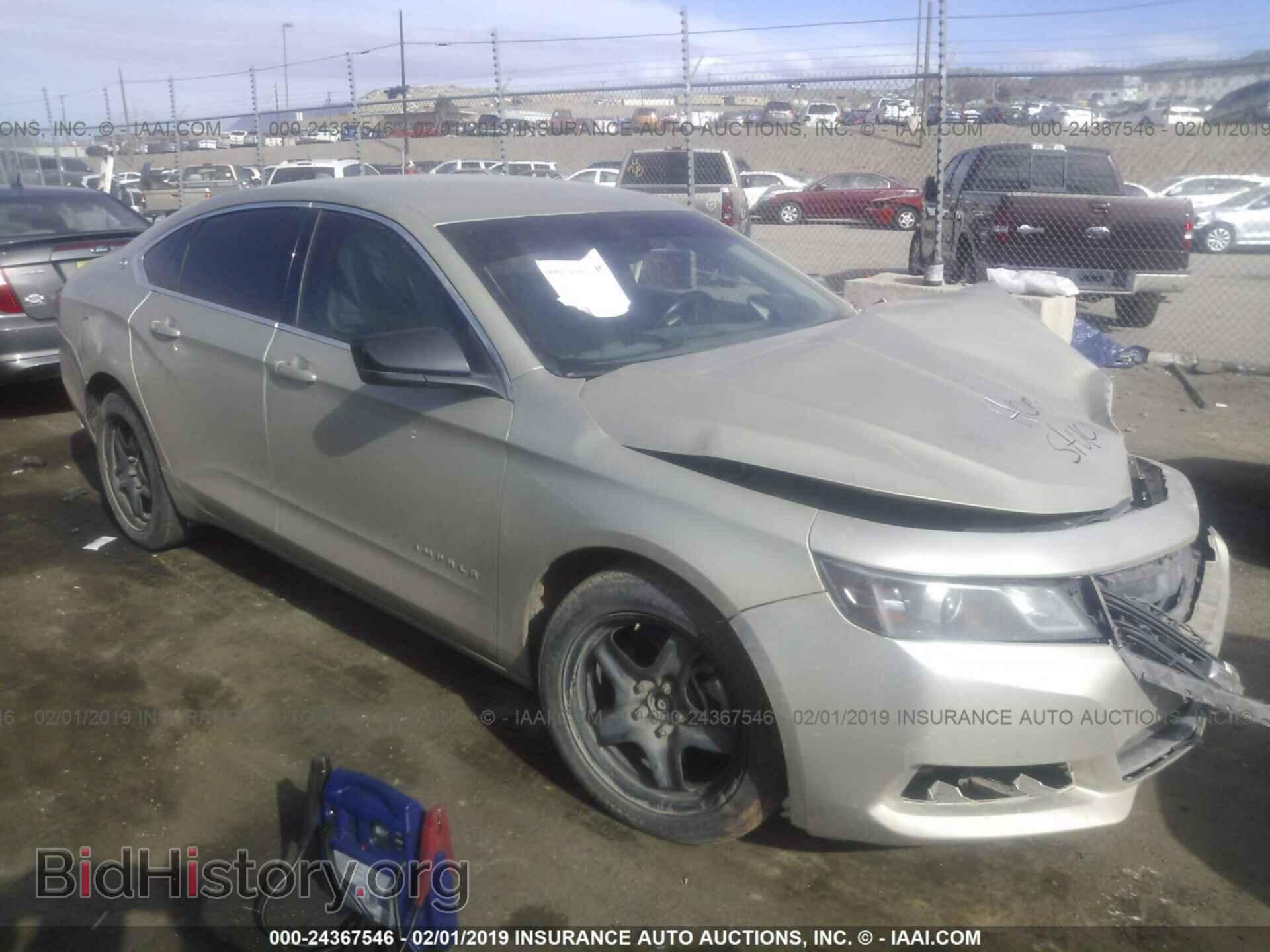 Фотография 2G11Y5SL2E9144432 - CHEVROLET IMPALA 2014