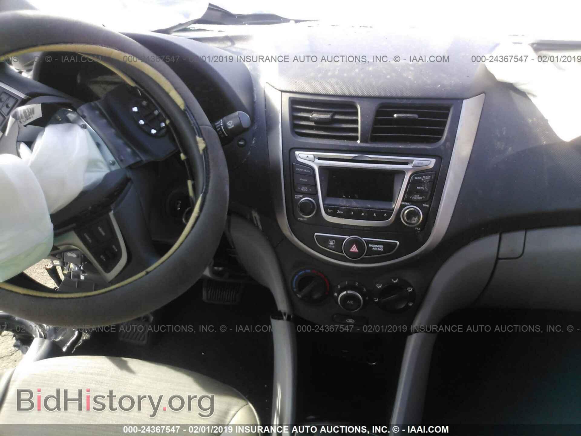 2016 HYUNDAI ACCENT - VIN: KMHCT4AEXGU055415 - Фото 6