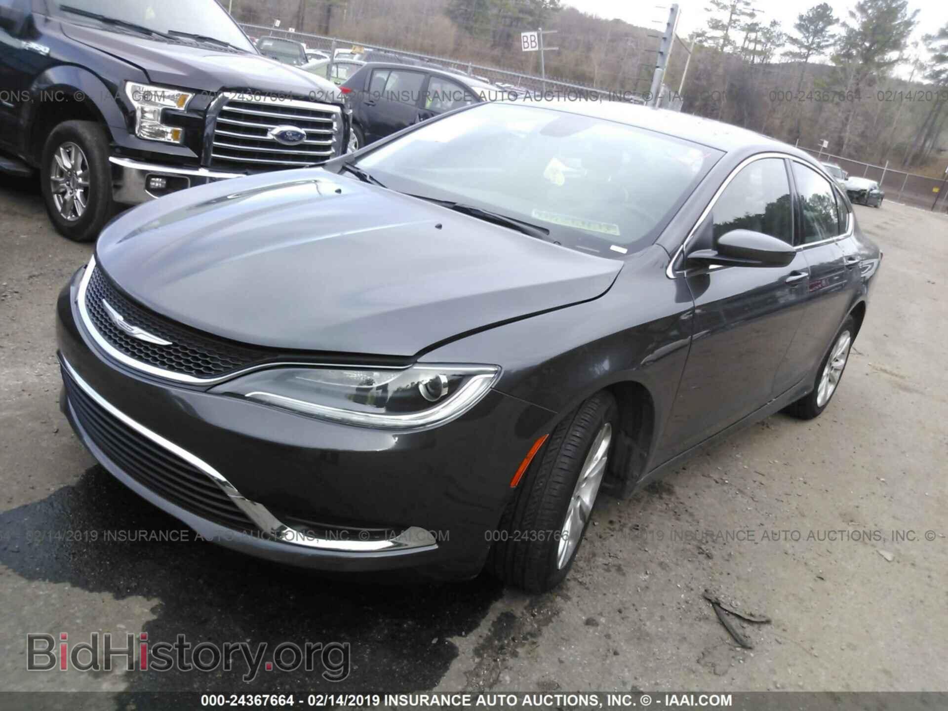 2017 CHRYSLER 200 - VIN: 1C3CCCAB0HN505142 - Фото 2