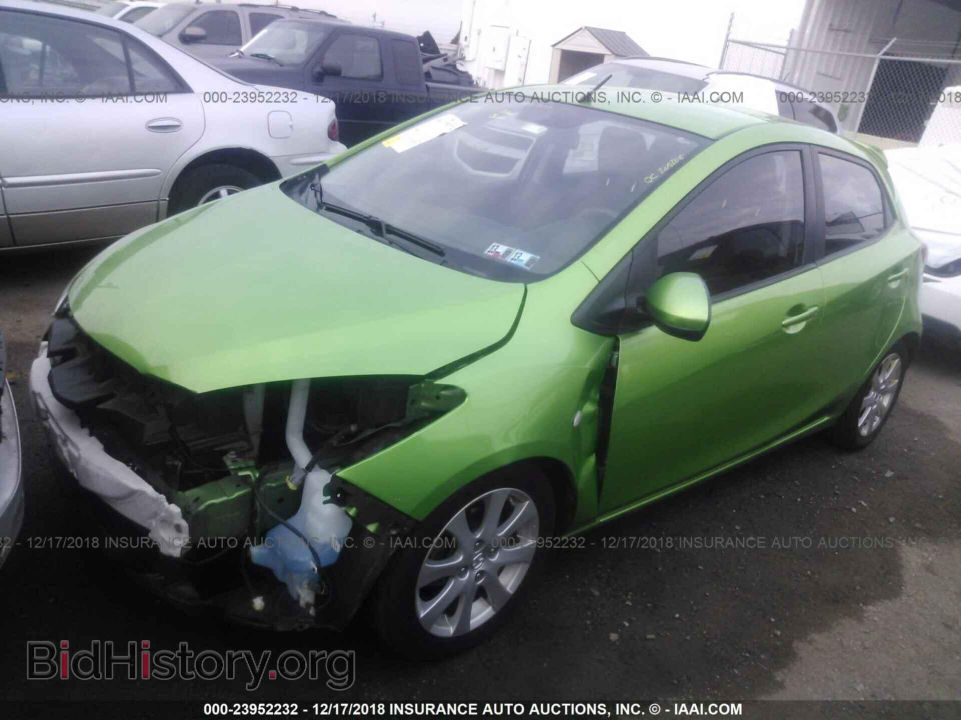 2011 MAZDA MAZDA2 - VIN: JM1DE1HZ9B0119468 - Фото 2