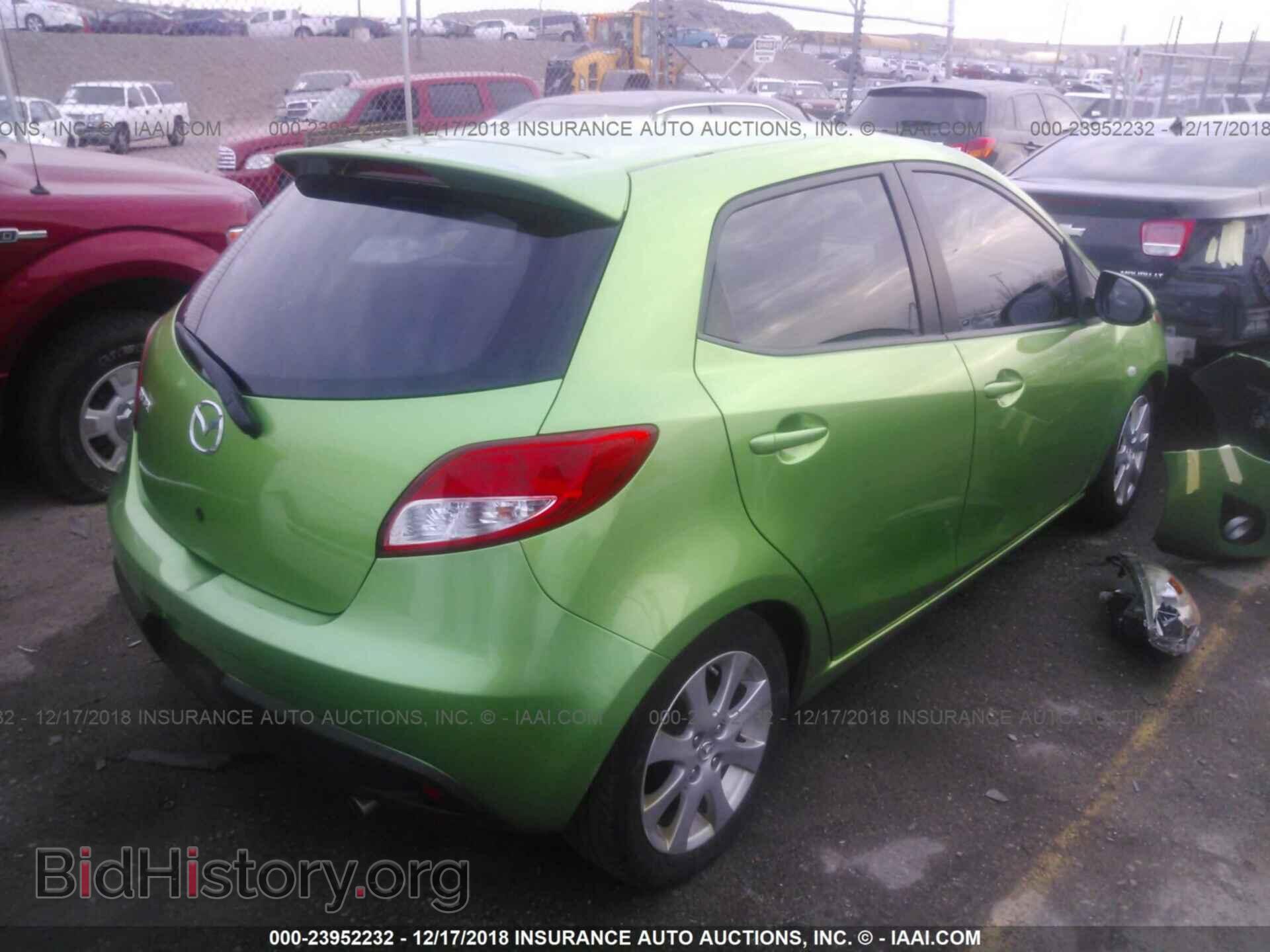 2011 MAZDA MAZDA2 - VIN: JM1DE1HZ9B0119468 - Фото 4