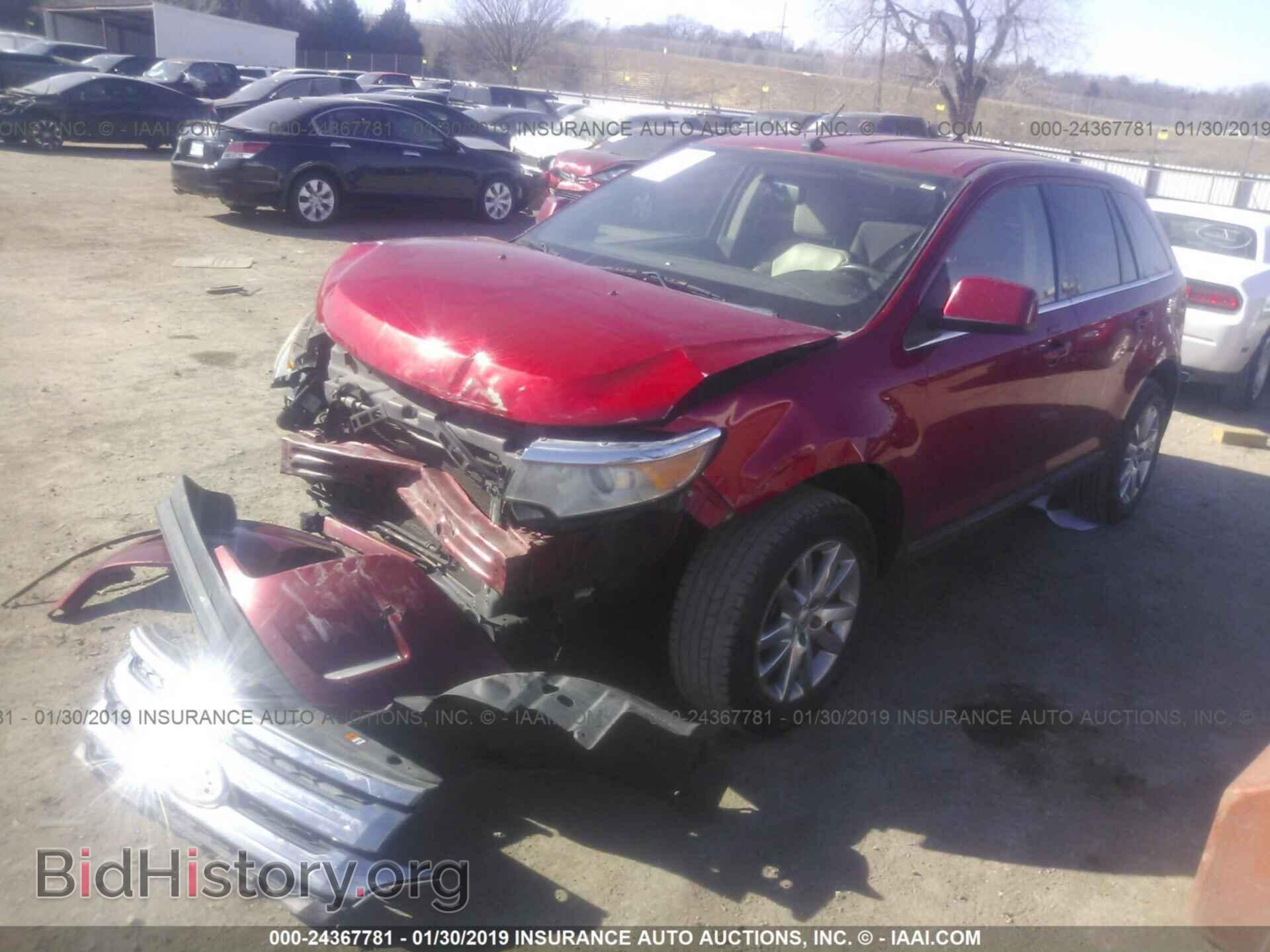 2011 FORD EDGE - VIN: 2FMDK3KC1BBA23966 - Фото 2