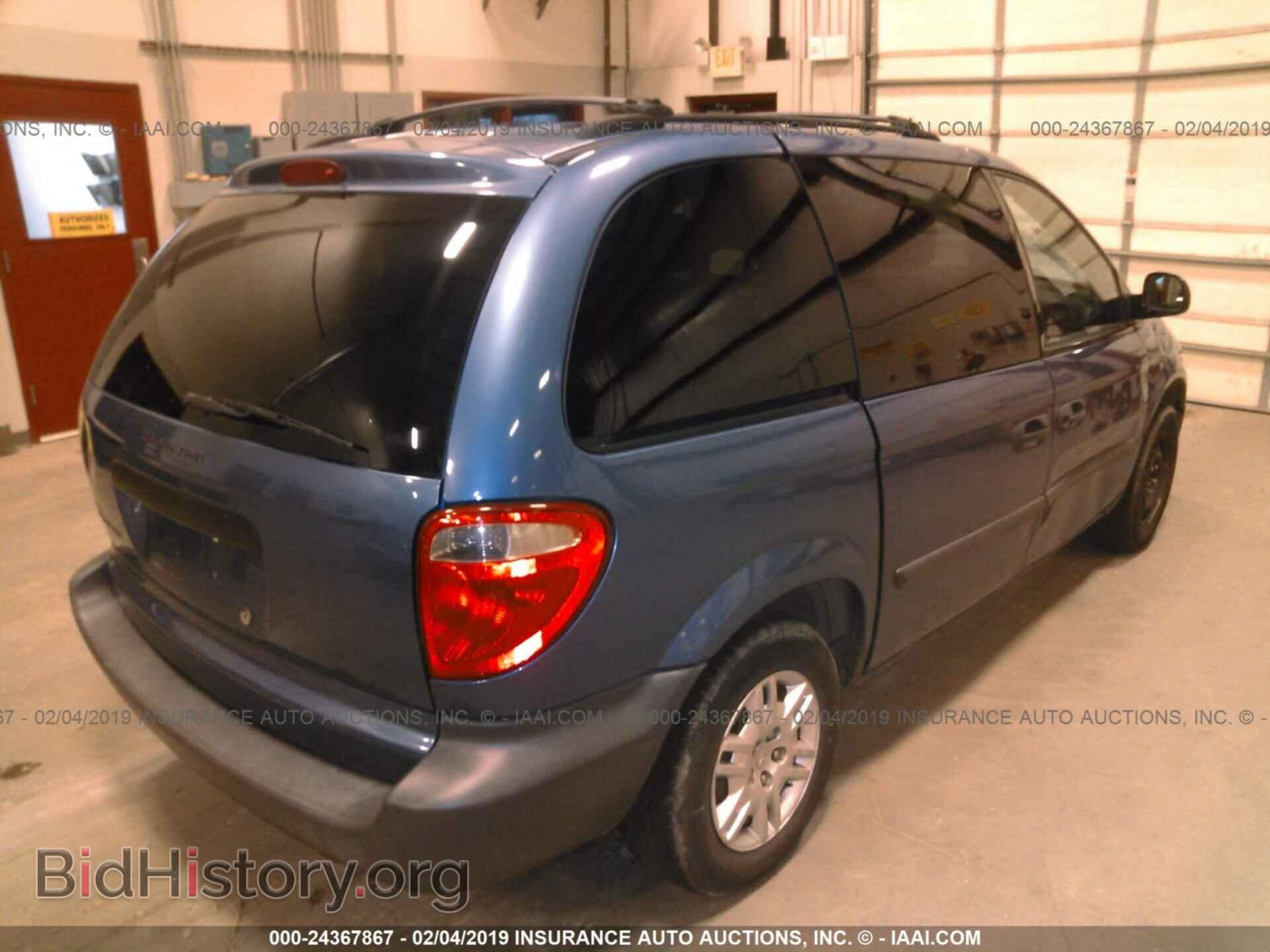 2007 DODGE CARAVAN - VIN: 1D4GP25B07B128918 - Фото 4
