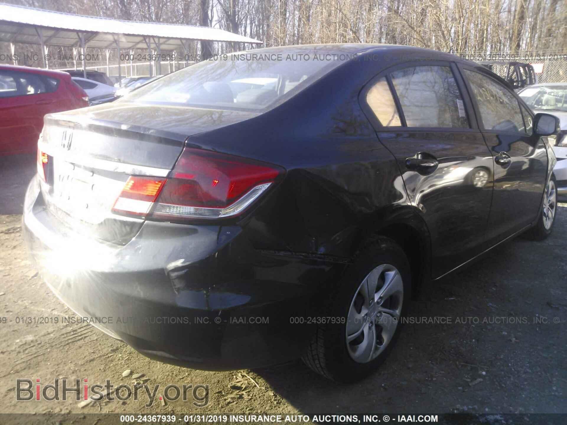 2013 HONDA CIVIC - VIN: 19XFB2F5XDE209990 - Фото 4