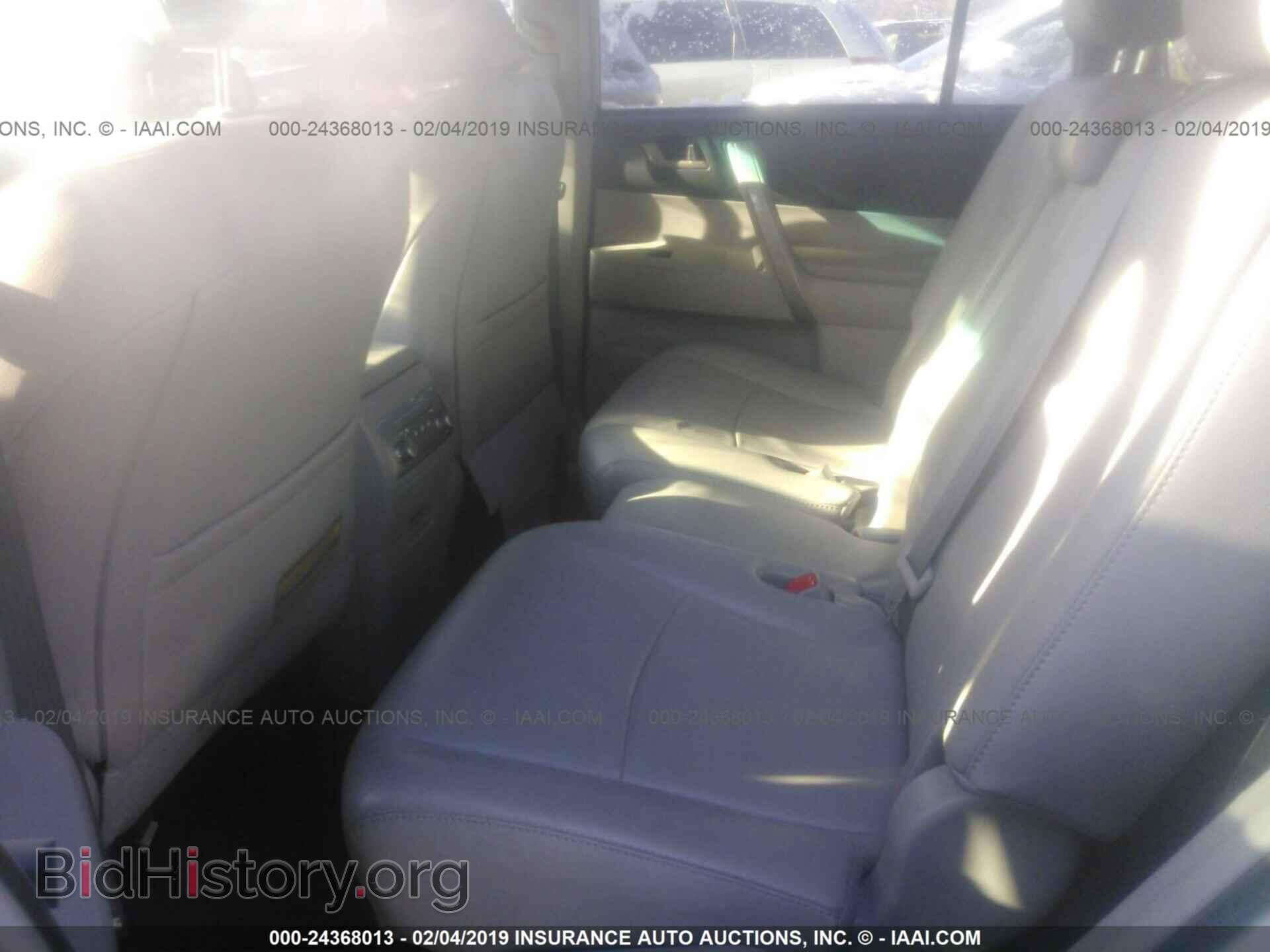2011 TOYOTA HIGHLANDER - VIN: 5TDBK3EH6BS068855 - Фото 8