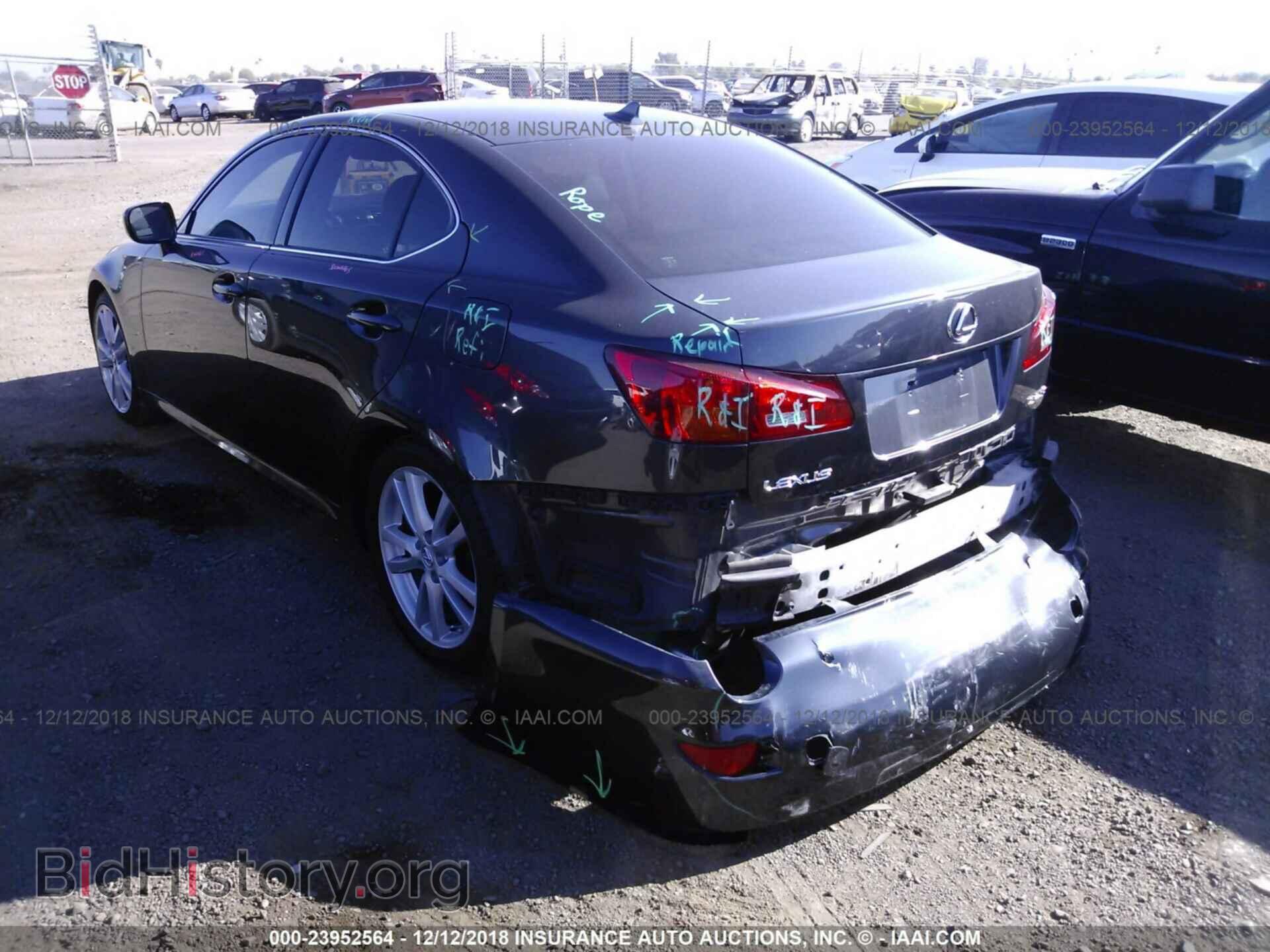 2007 LEXUS IS - VIN: JTHBK262372049200 - Фото 3